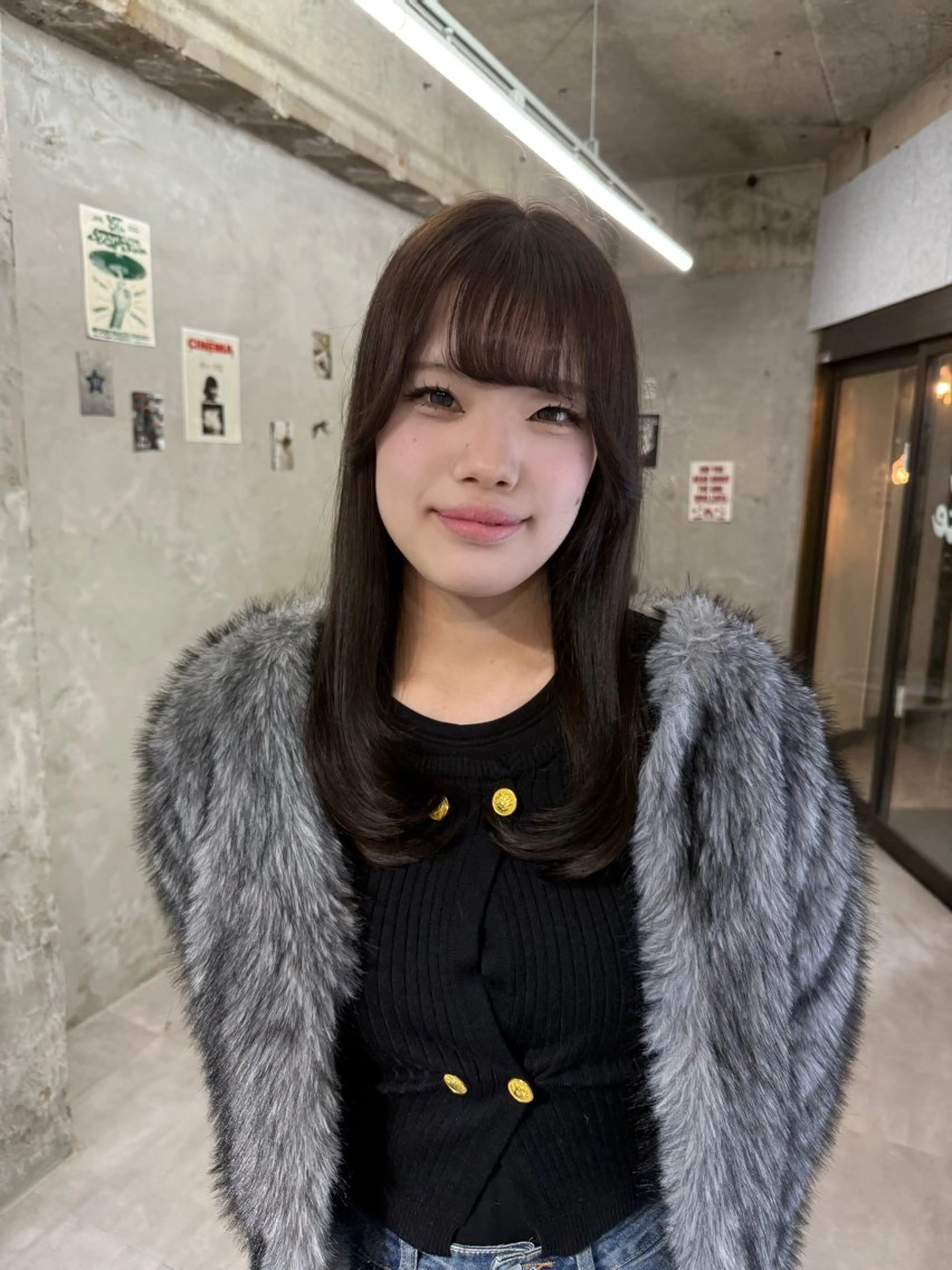 ロング カラー yuuna ✮ レイヤーカットのヘアスタイル