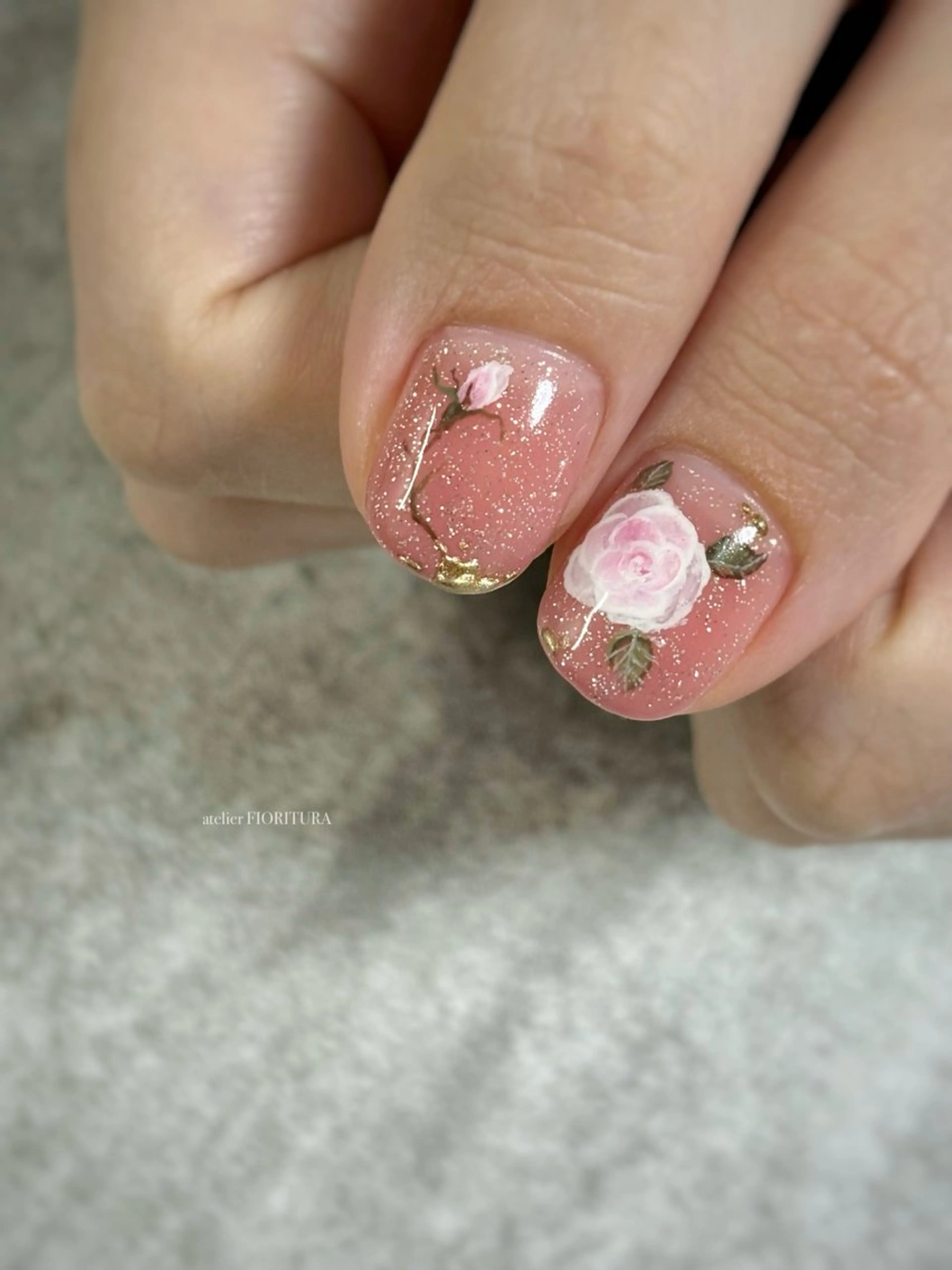 ネイル ハンドネイル FIORITURA Maikoのネイルデザイン