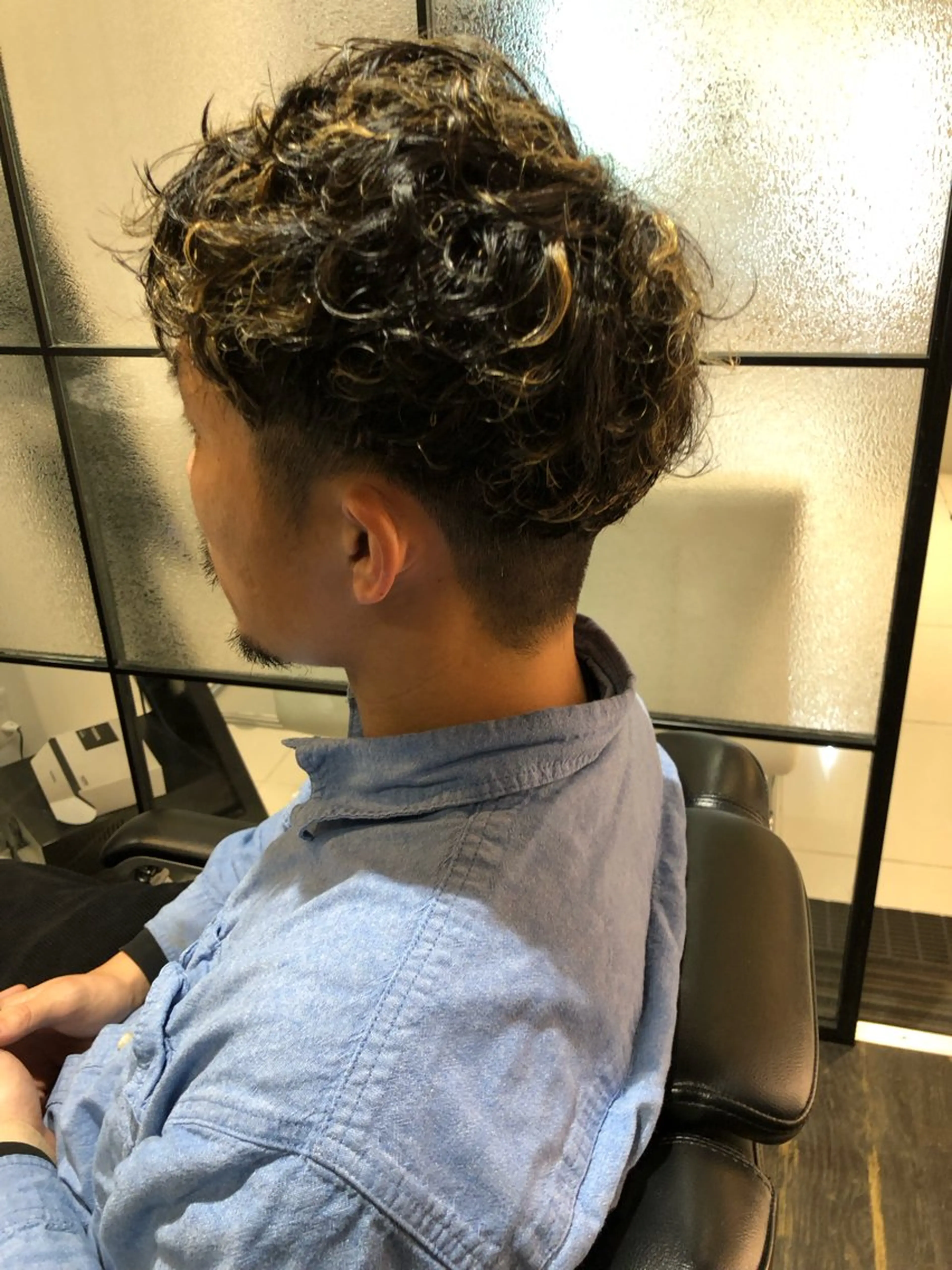 ショート カット パーマ 【大人髪】men's パーマ/潤艶髪のヘアスタイル