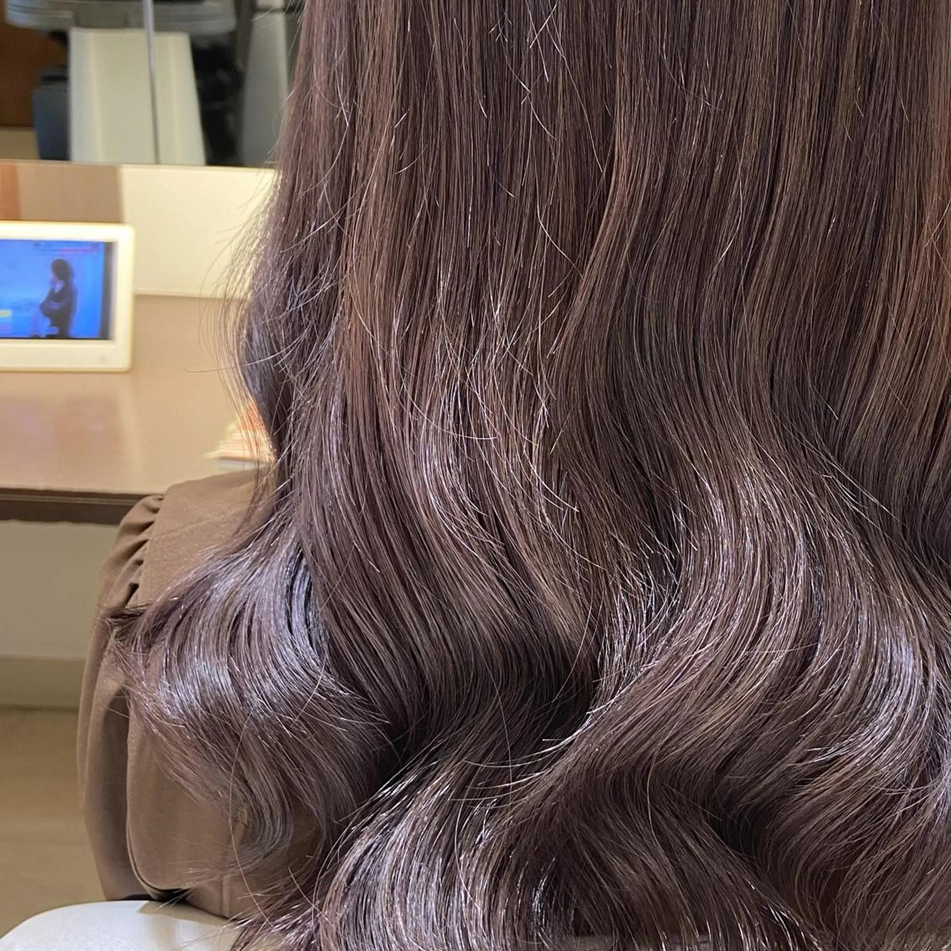 カラー セミロング VanCouncil 札幌本店のヘアスタイル