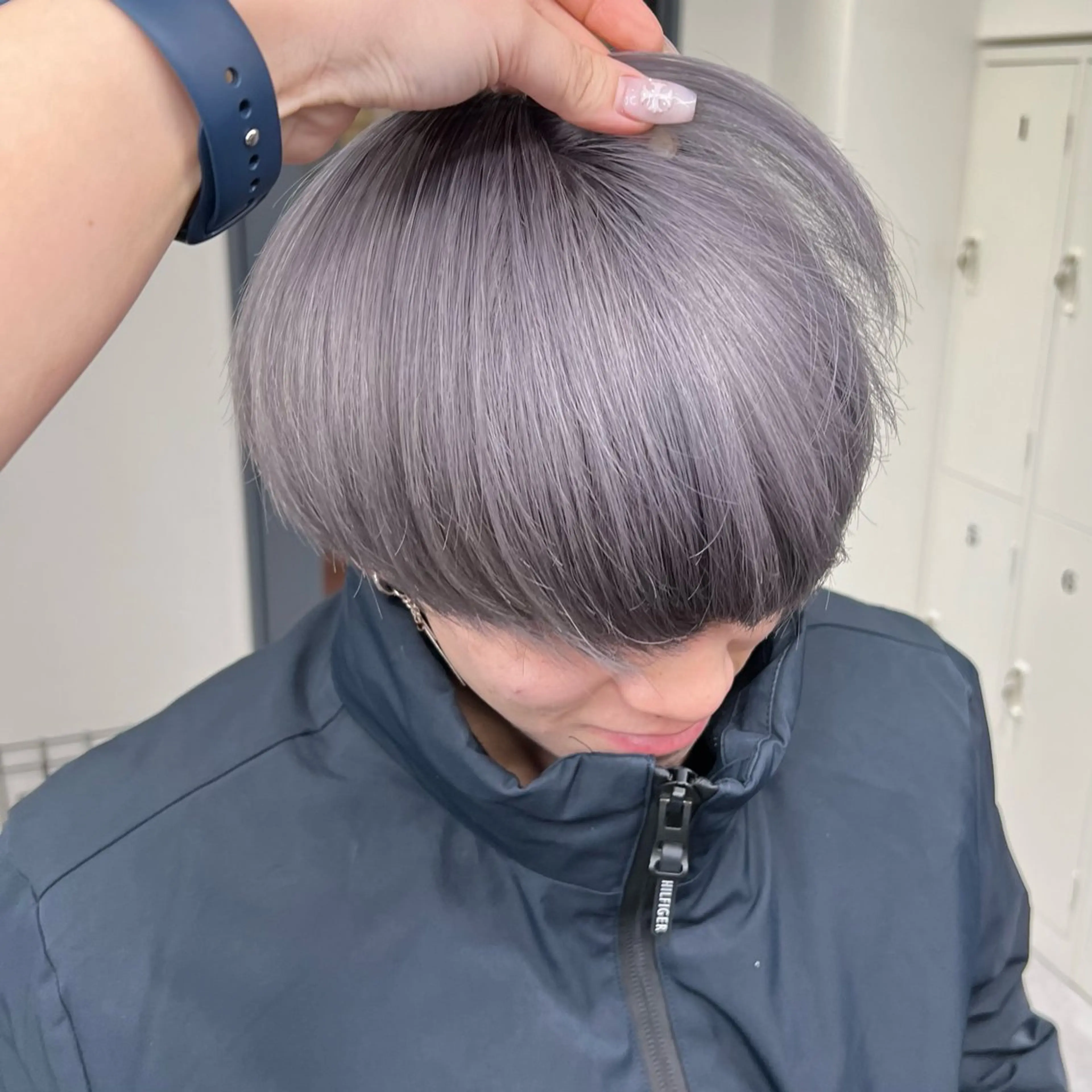 ショート カラー ショート/ウルフ カットモデル募集のヘアスタイル