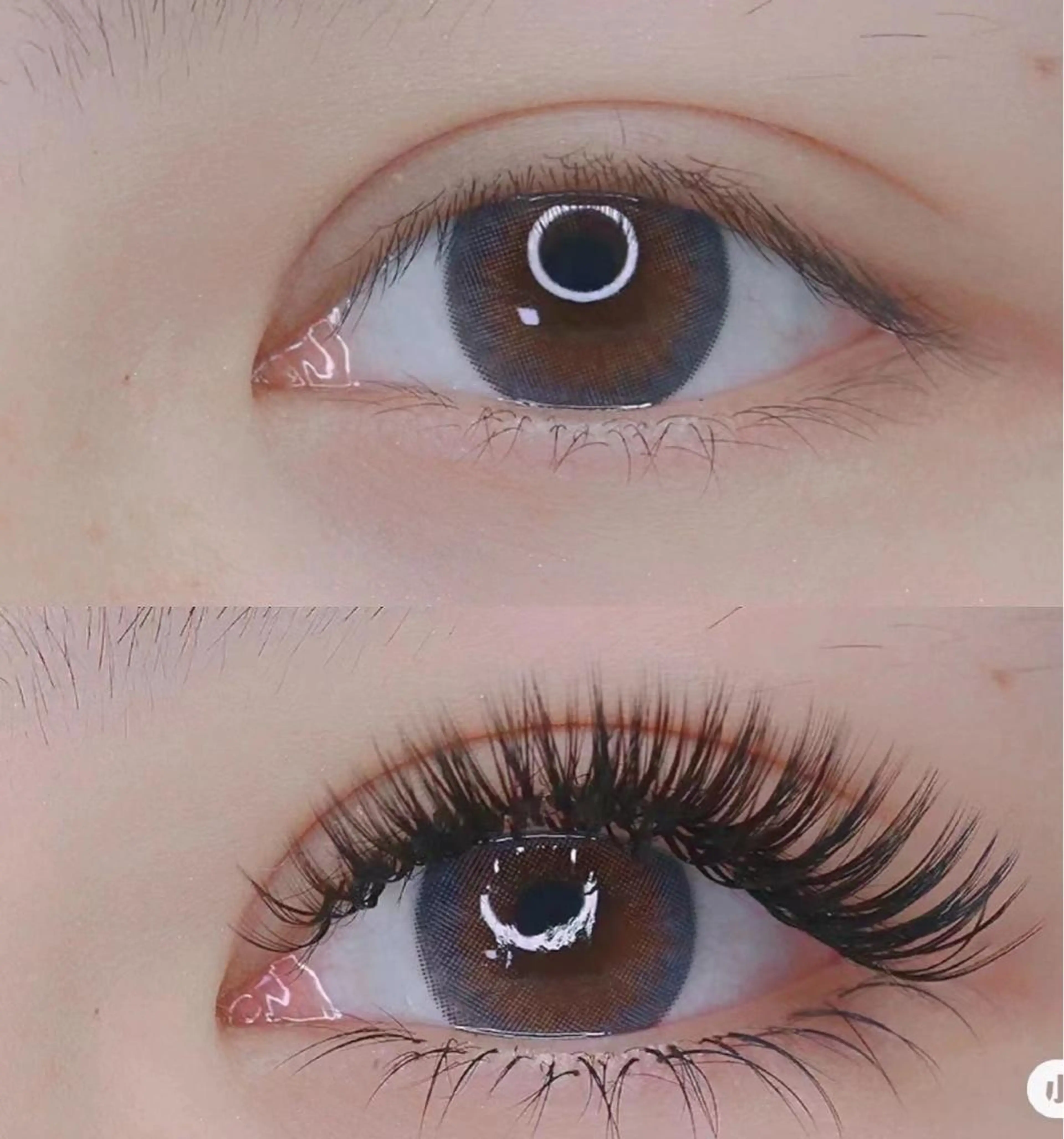 【LED限定無料】 🌈3Dボリュームラッシュ80束リペア🌈付け足し無　オフ無の写真