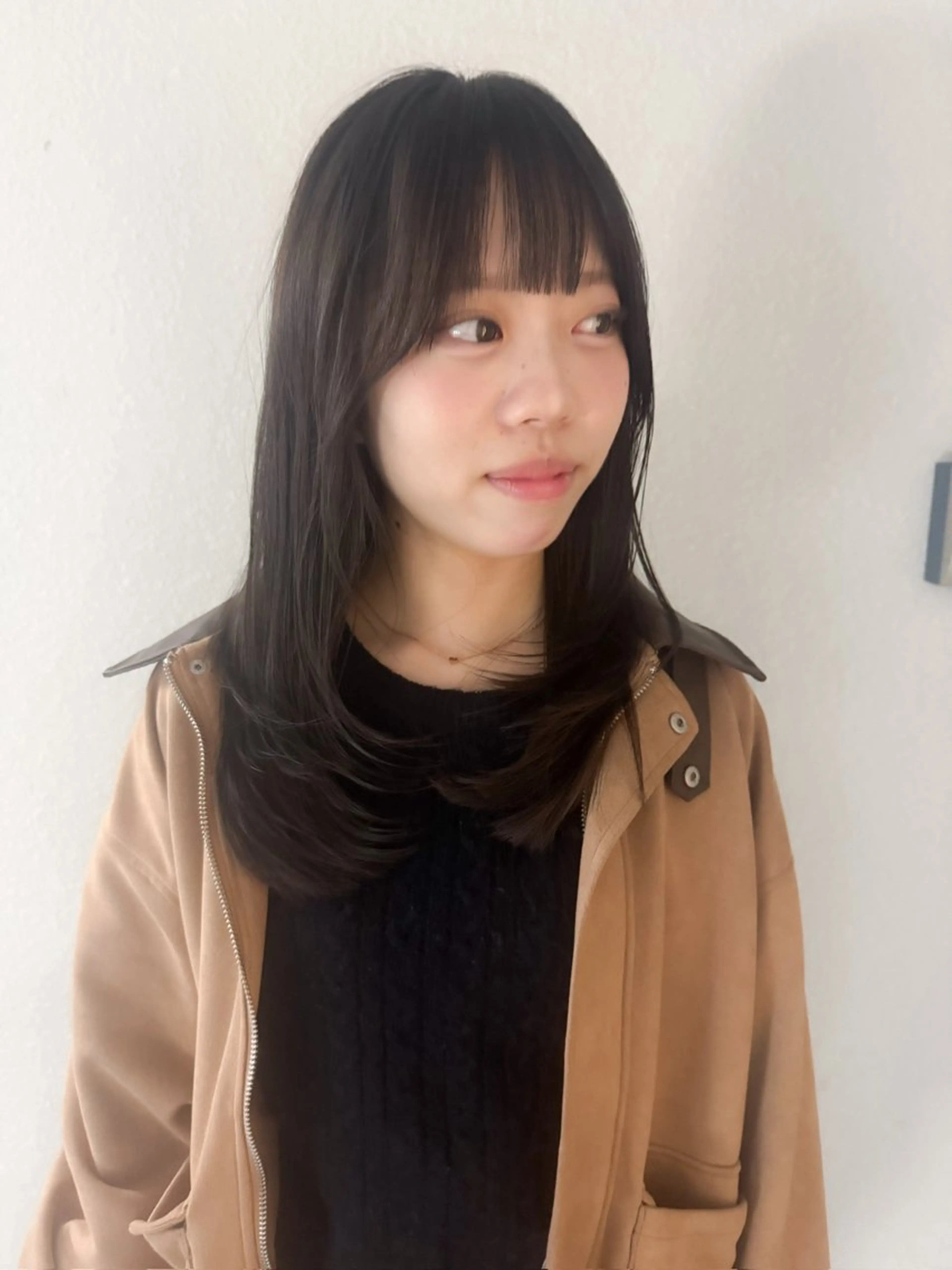 セミロング パーマ ヘアアレンジ カット 縮毛矯正 トリートメント ミニボブ/ブリーチ 🌈MISATOのヘアスタイル