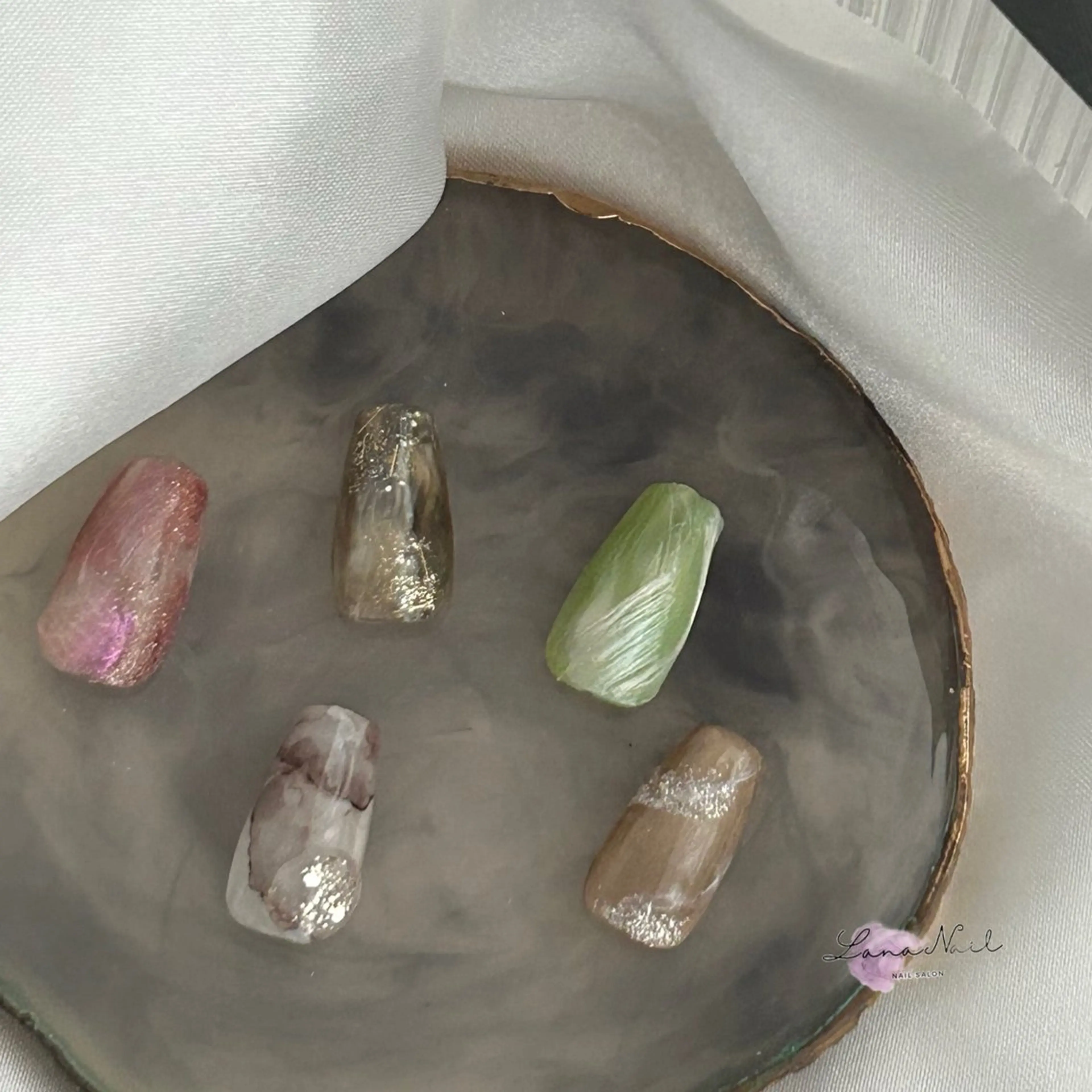 【HAND】オフあり　ワンカラー6本＋デザイン4本の写真