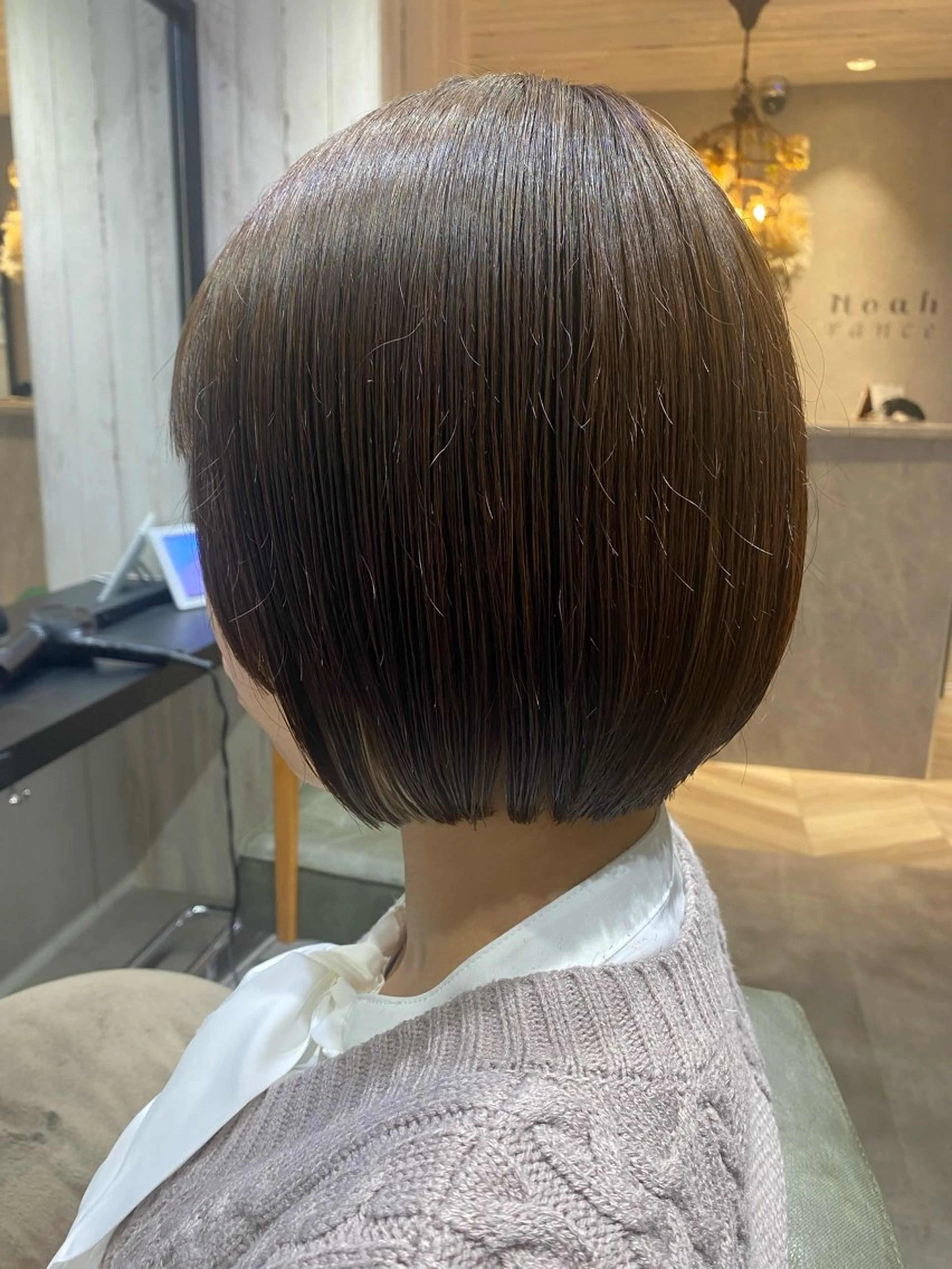 ショート ✨似合わせボブ✨ 縮毛矯正のヘアスタイル