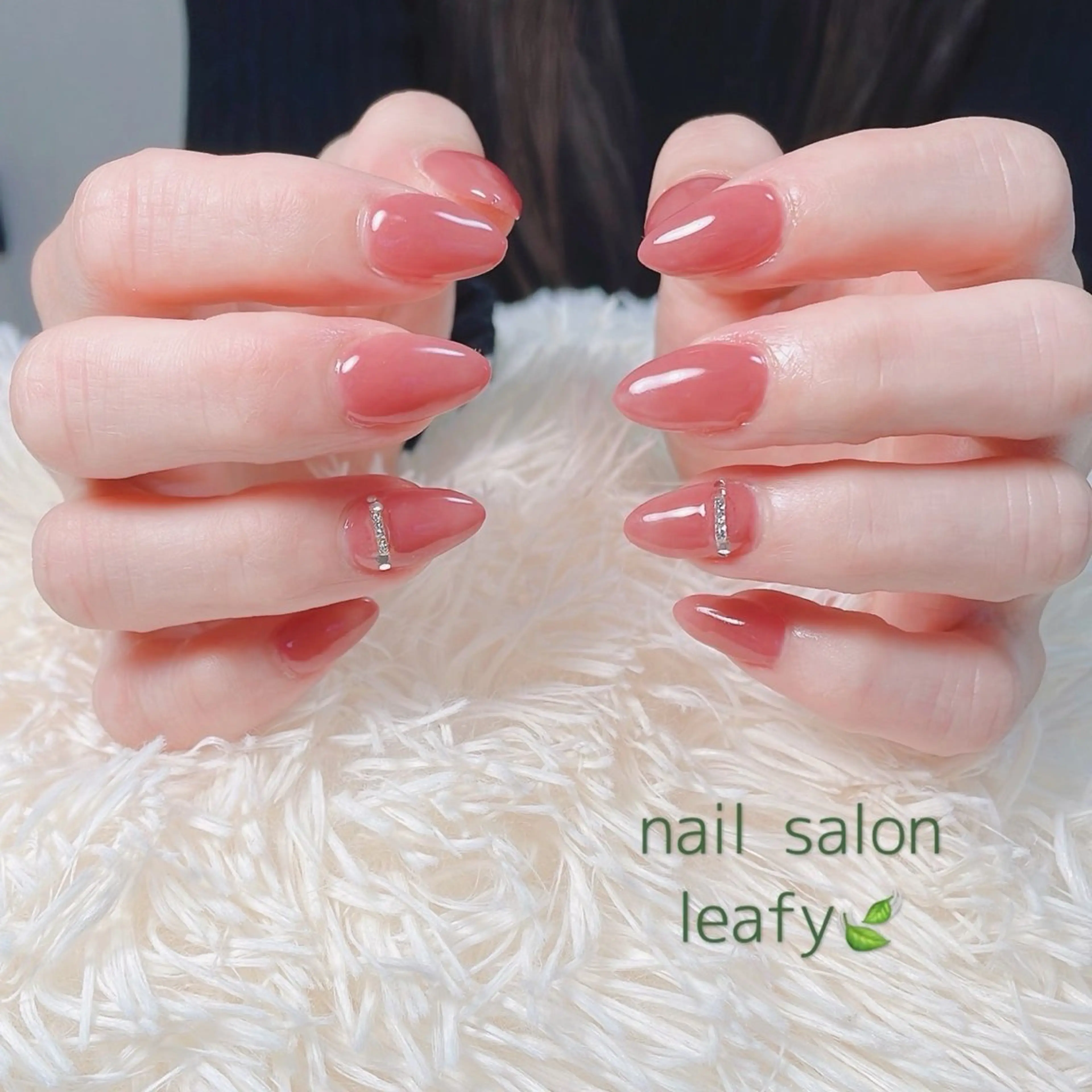ネイル ネイルチップ ネイルサロン leafyのネイルデザイン