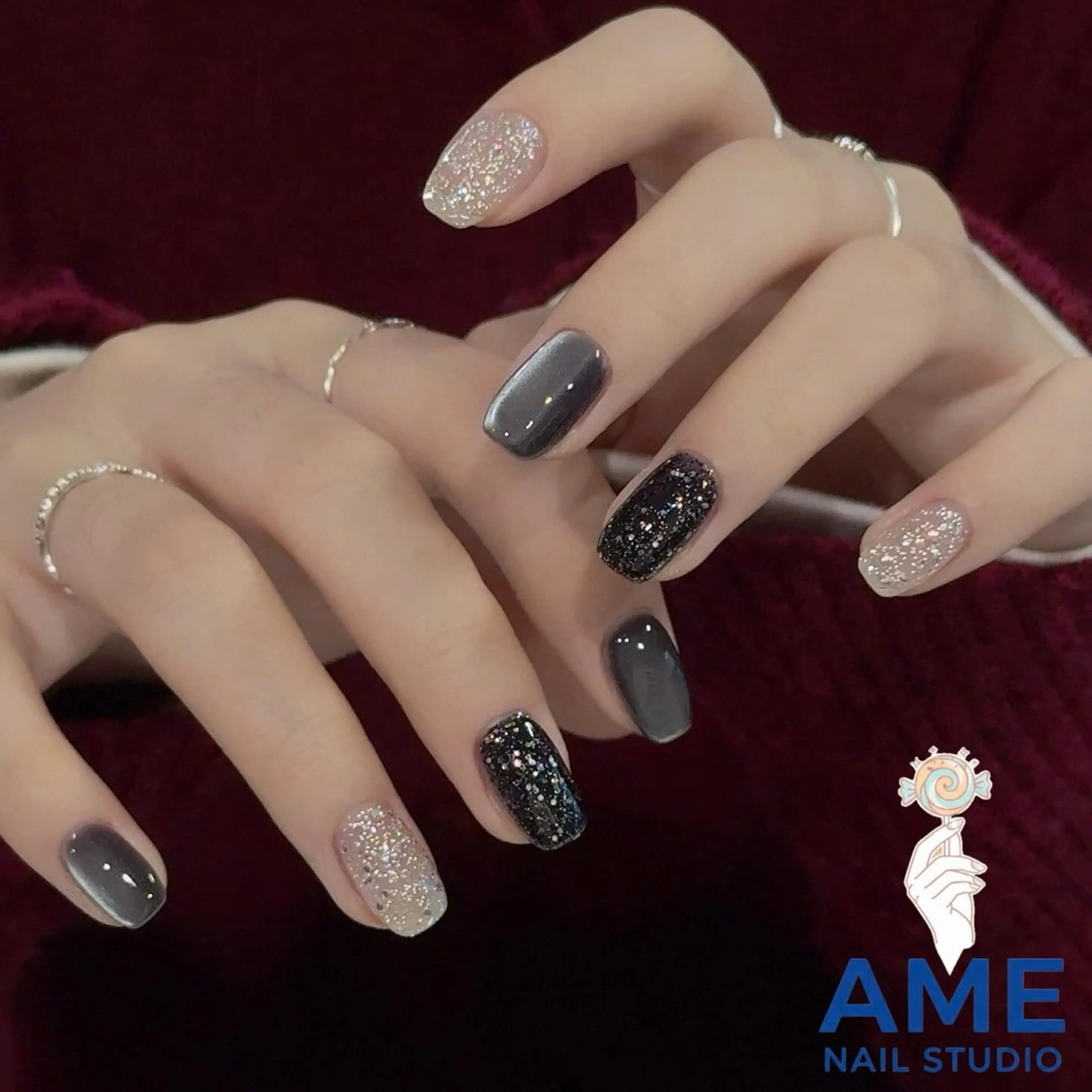 ネイル ハンドネイル ハンドケア AME NAIL STUDIO小山店のネイルデザイン