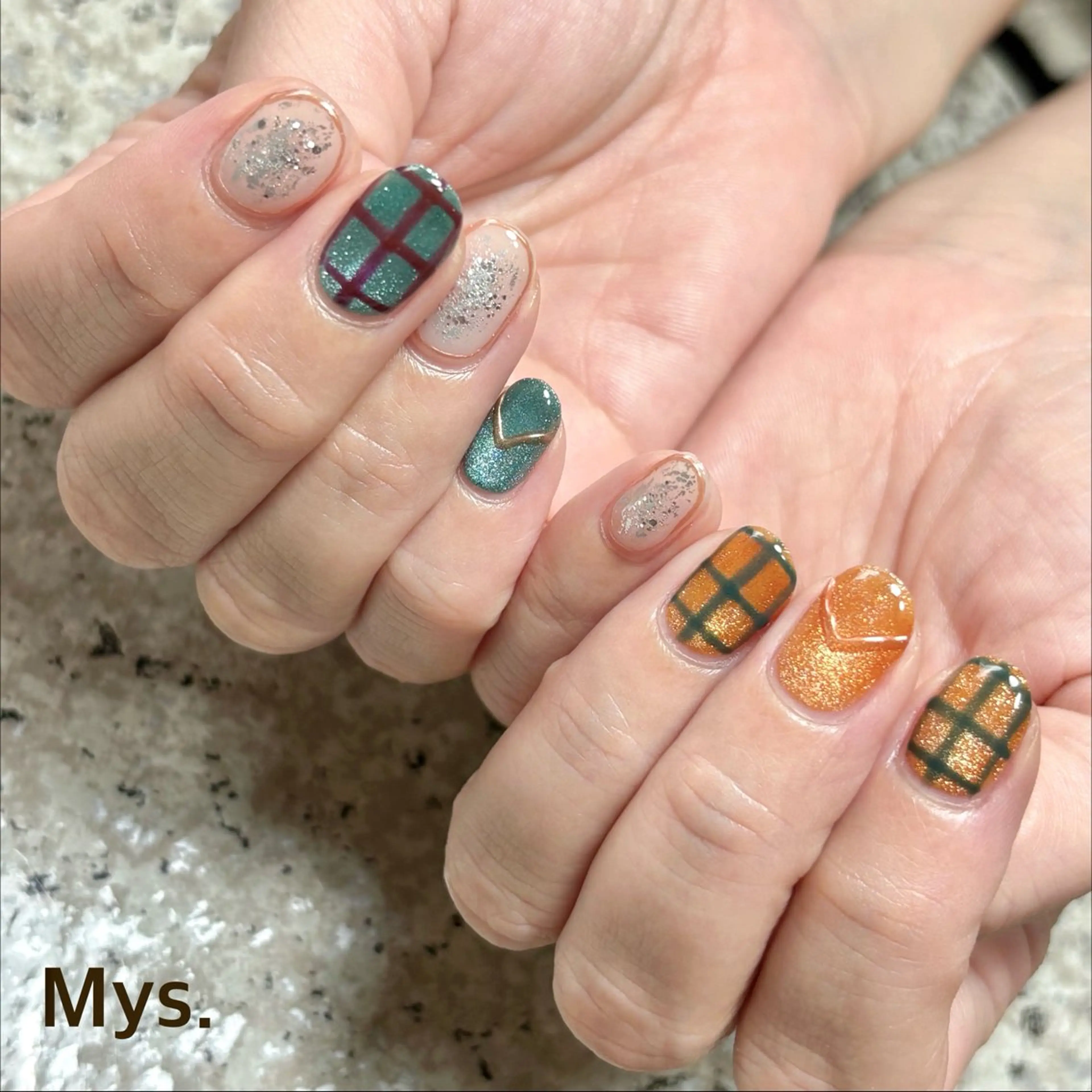 ネイル ハンドネイル Mys. 三上紗紀のネイルデザイン