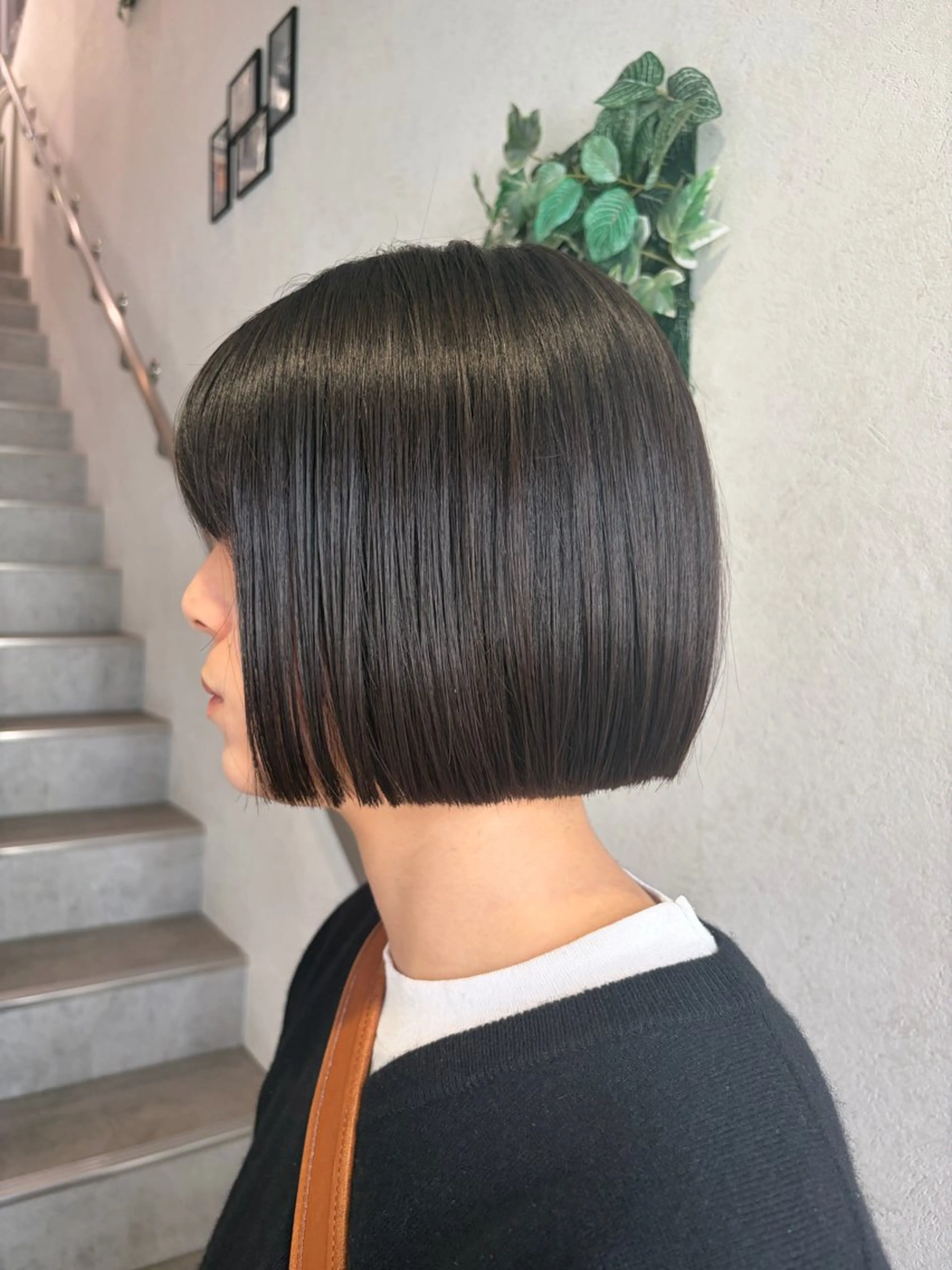 ショート ボブ カット ボブ/レイヤー/ ダブルカラー/みのりのヘアスタイル