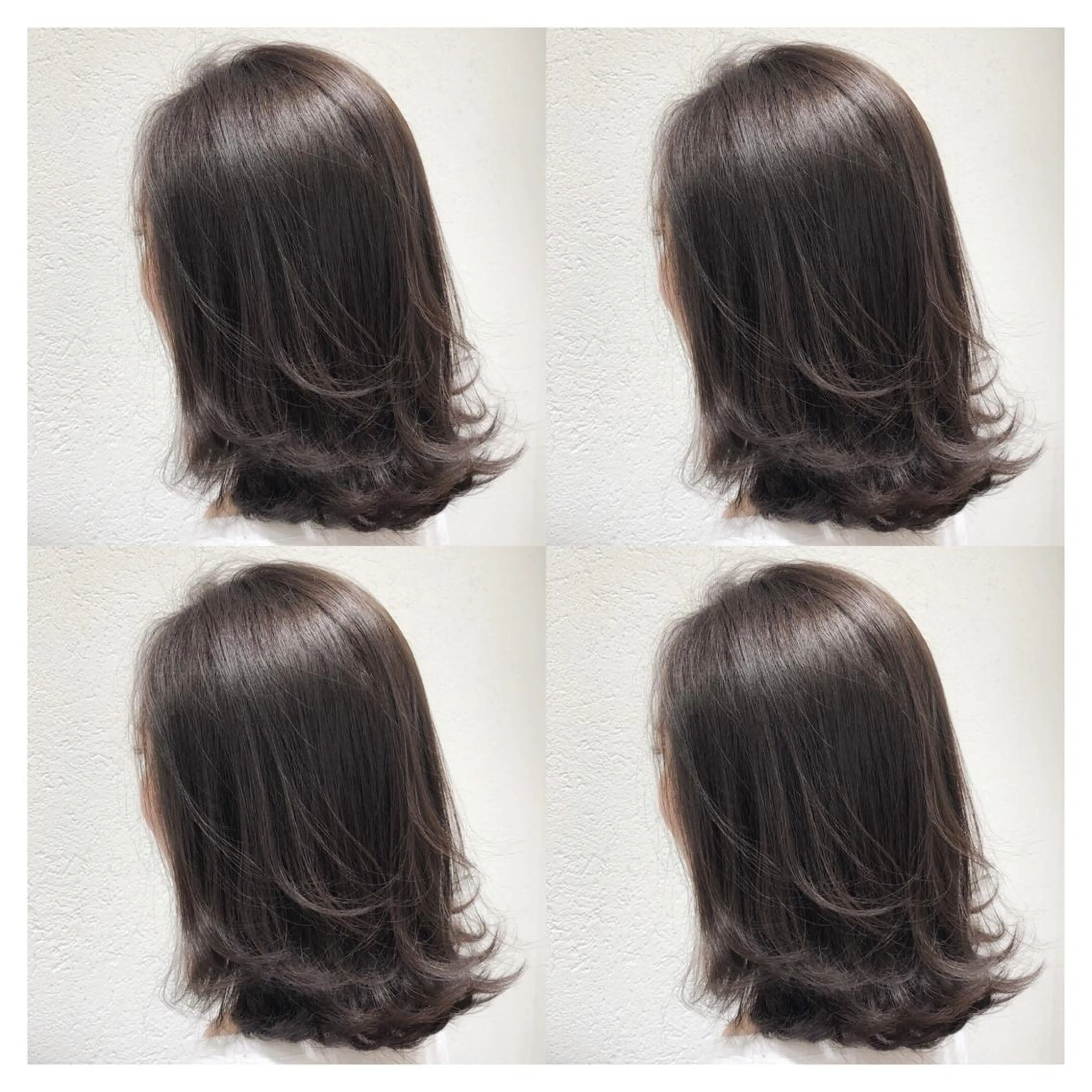 セミロング カラー biscohair 髪にドラマを。のヘアスタイル