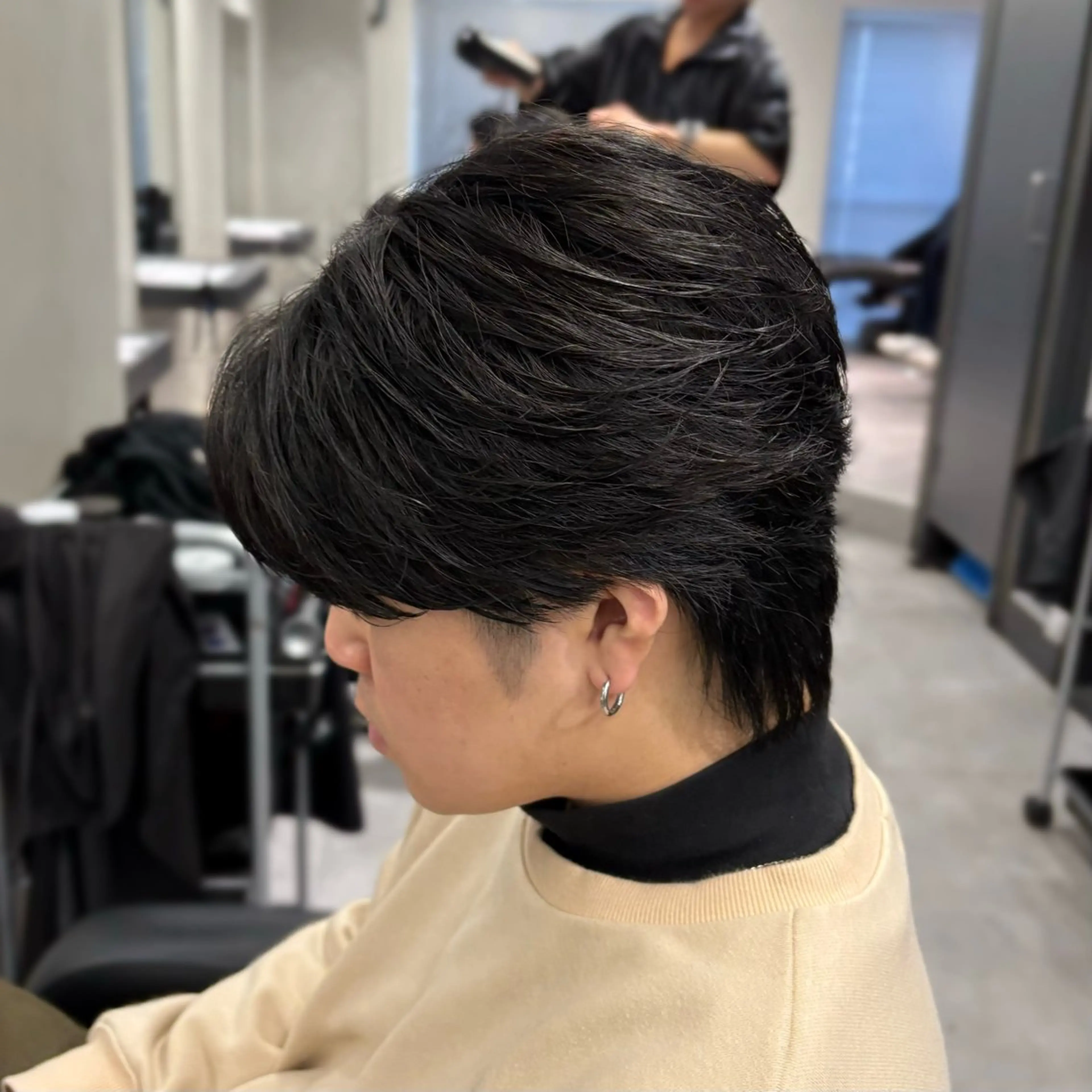 🎉㊗️ご新規様限定㊗️🎉🐦‍🔥メンズカット×フェザーパーマ🐦‍🔥の写真