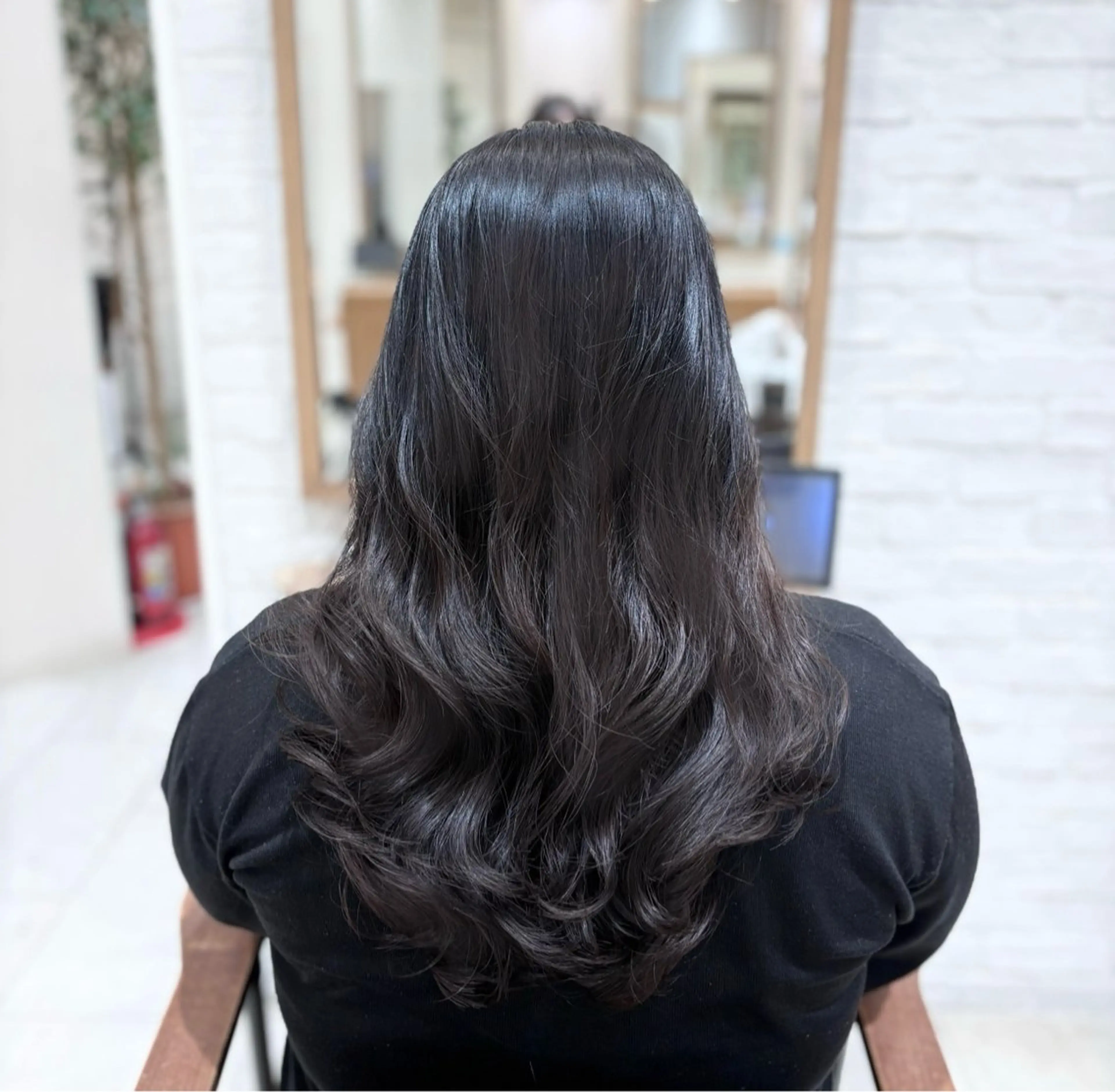 【🍒韓国風パーマ🍒】スタイリストによるカット込✂️✧︎。🧴トリートメント付🧴“先着2名様”の写真