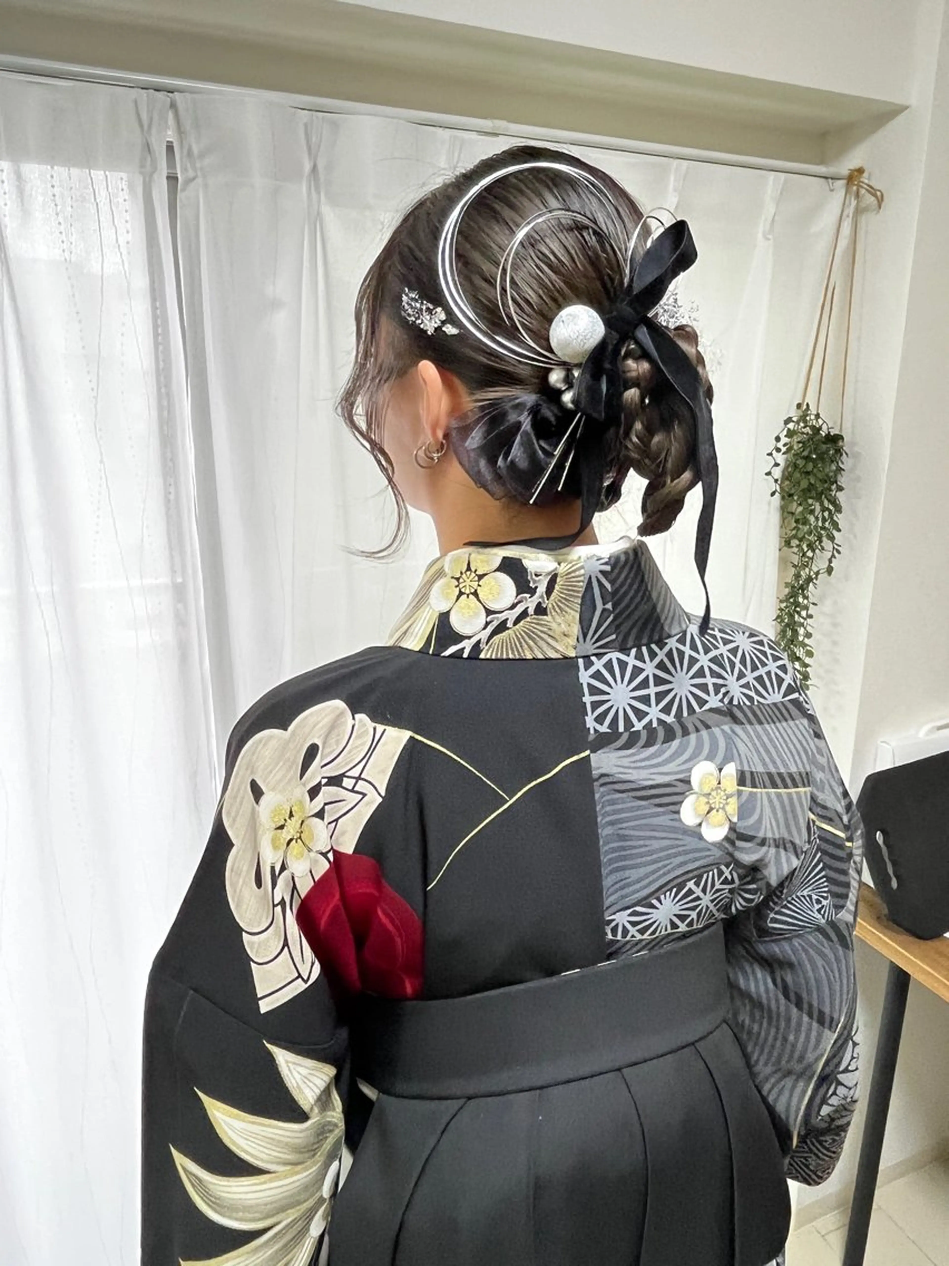 セミロング 卒業式のヘアスタイル ❁ヘアメ❁ YUMI ❁ゆみ❁横浜桜木町のヘアスタイル