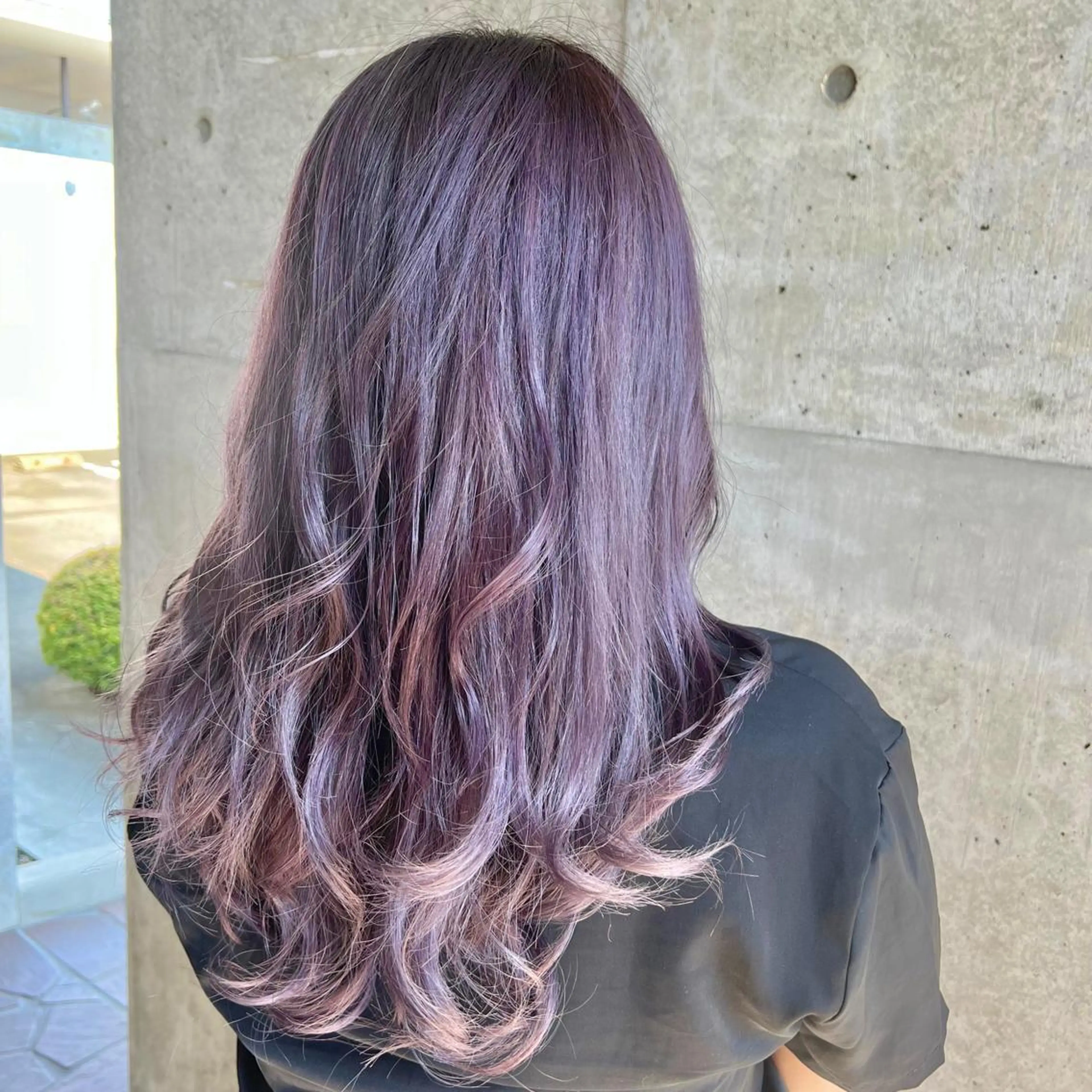 ロング カラー おおつか せいやのヘアスタイル