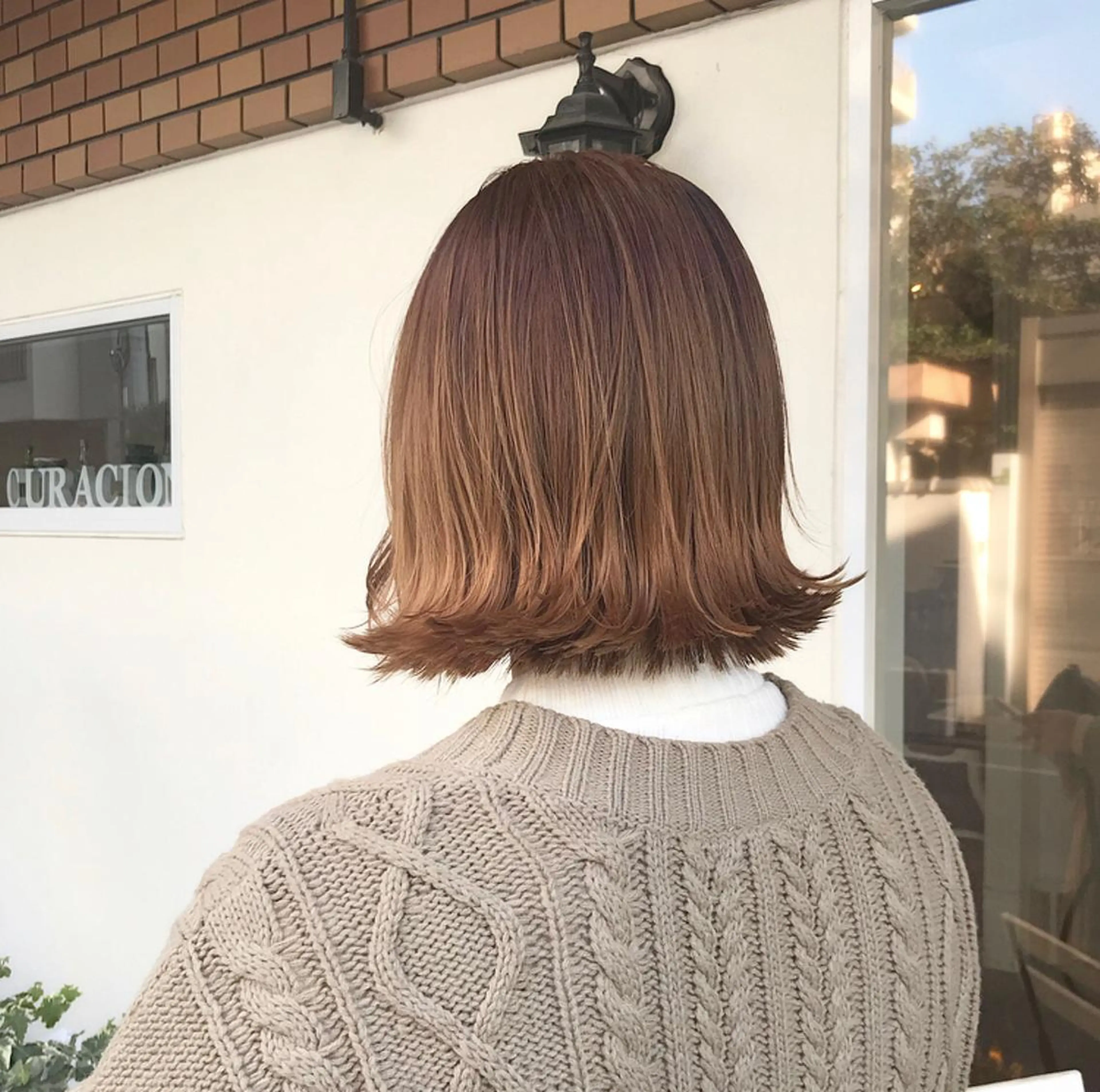 ミディアム stylist店長 岡本真依のヘアスタイル