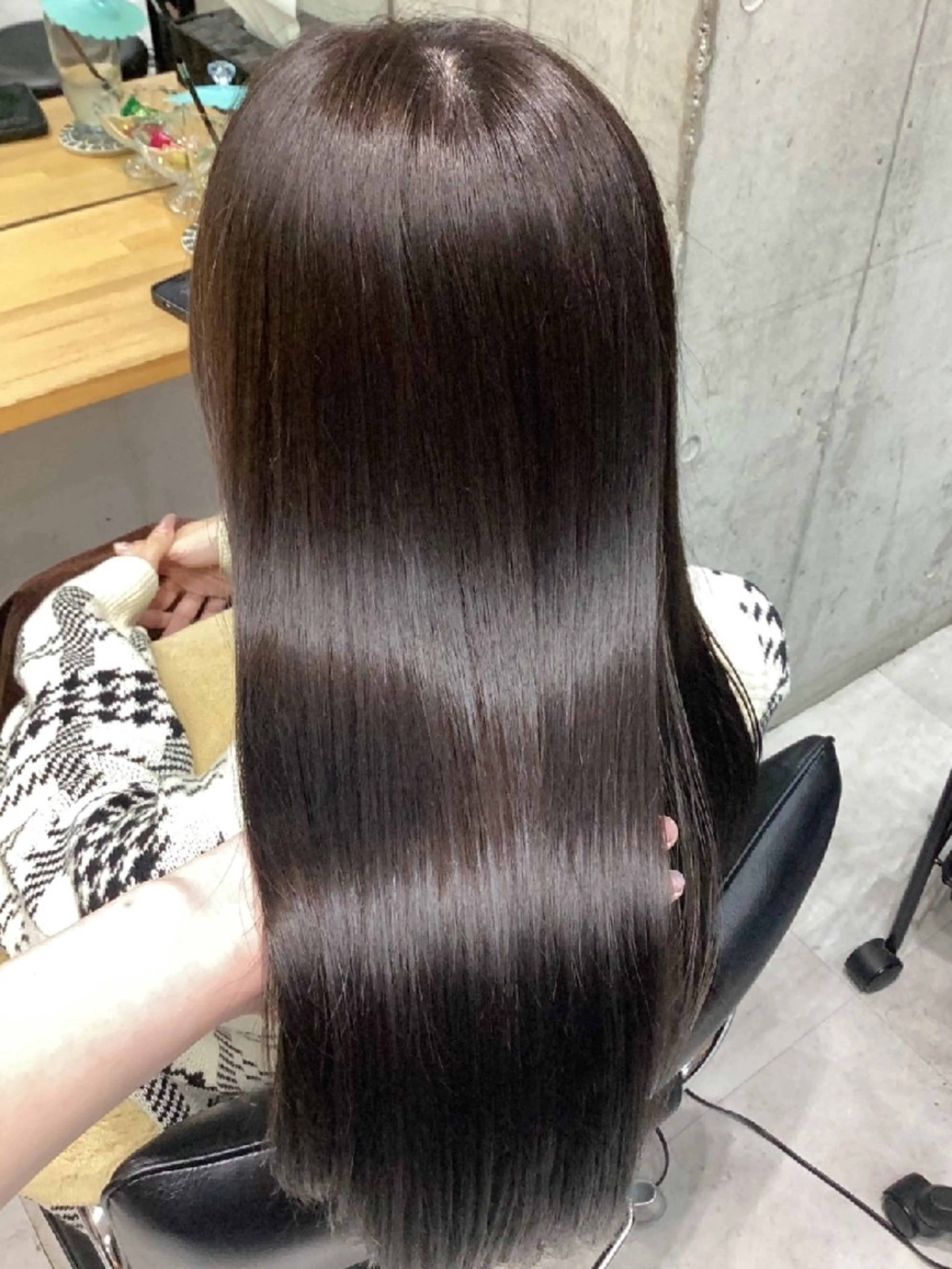 セミロング カラー カット ヘアカラー トリートメント ヘアアレンジ/柔らか 艶カラー/AKARIのヘアスタイル