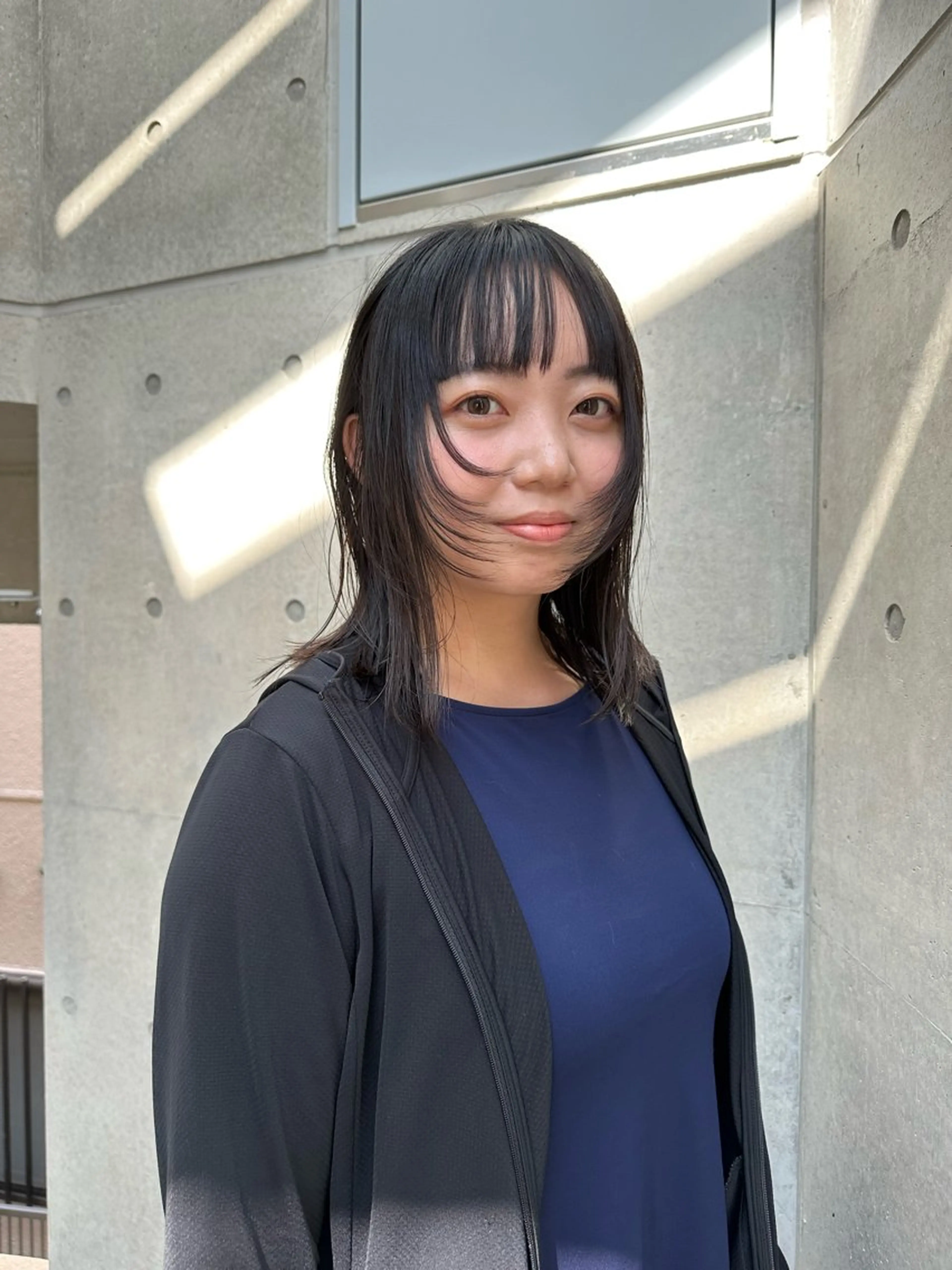 ミディアム 顔まわりレイヤー レイヤーカット 似合わせカット 沼田 大地のその他イメージ