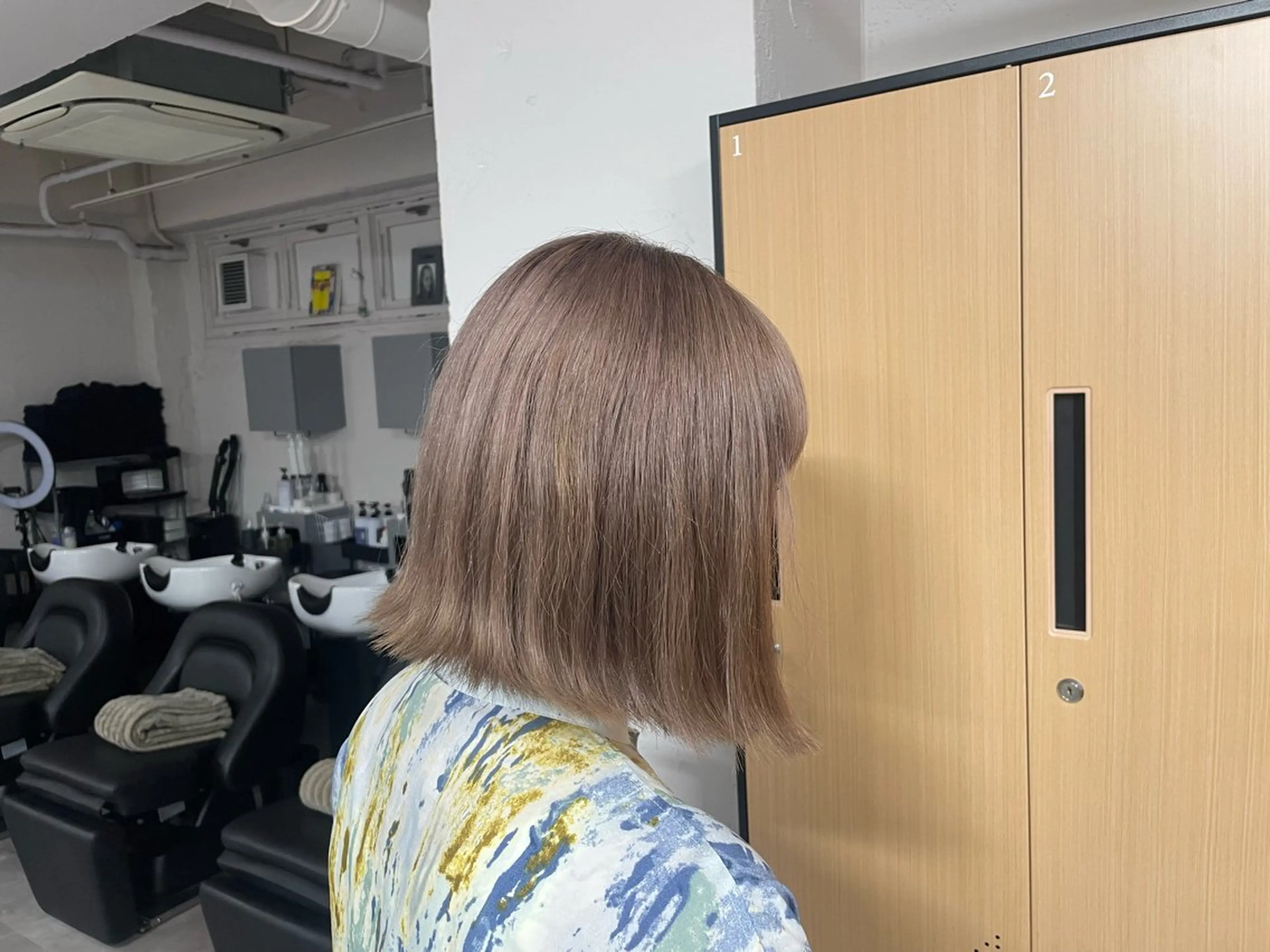 ショート ヘアカラー tokute 中野真咲🐺のヘアスタイル