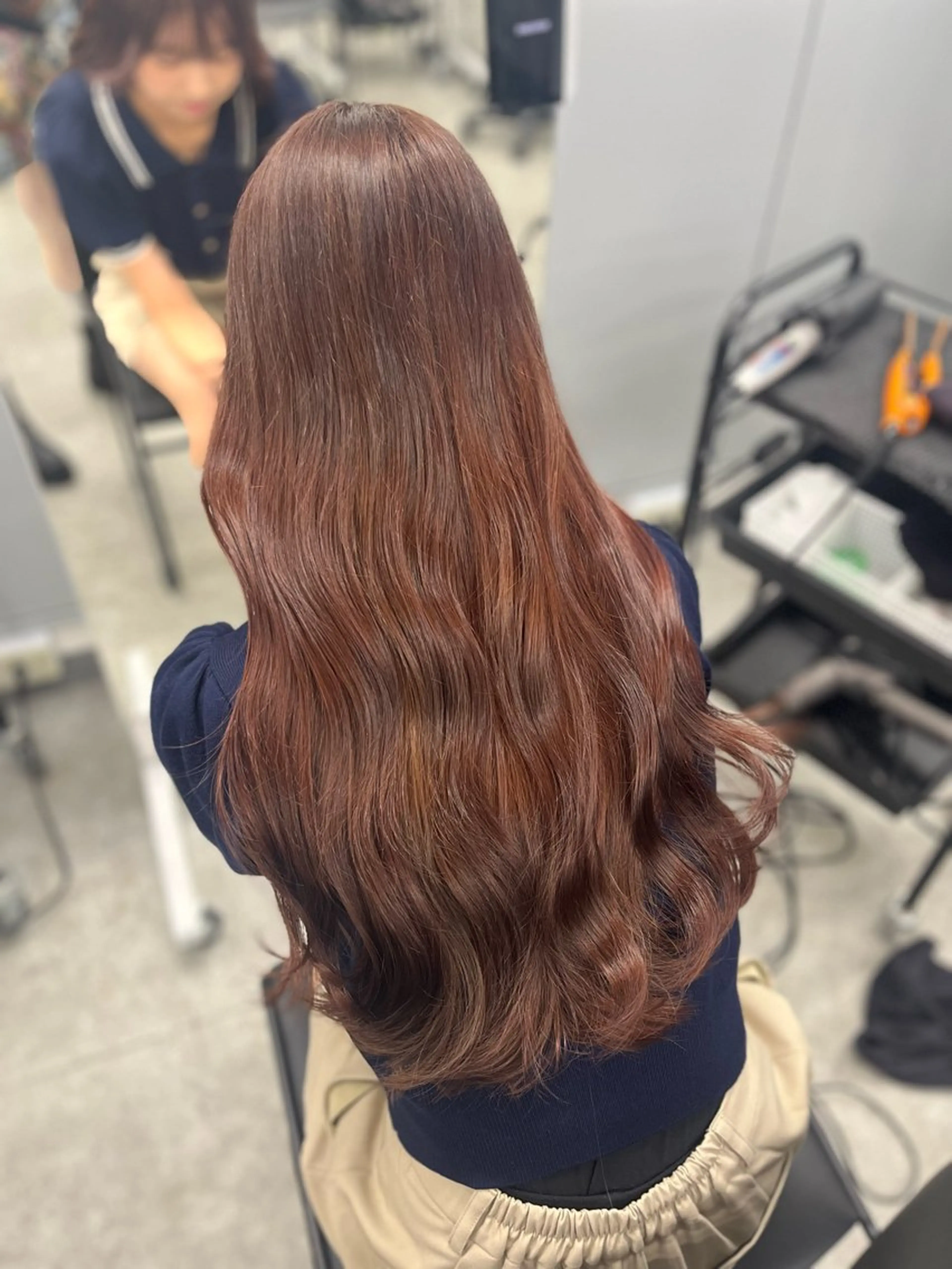 カラー ベージュ・ラベンダー カラー🎀りりのヘアスタイル