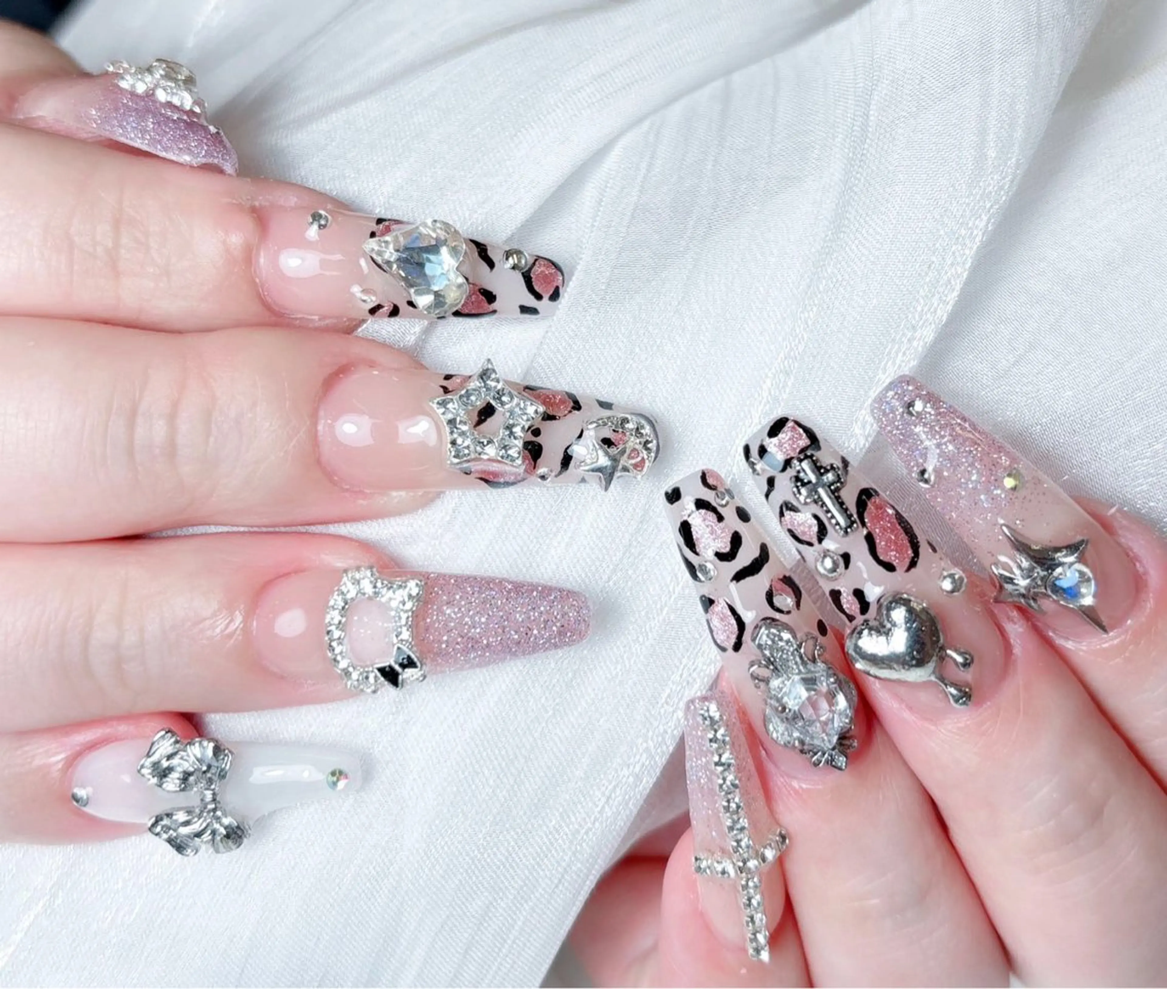 ネイル ハンドネイル M🌷nail 長さだし専門店のネイルデザイン