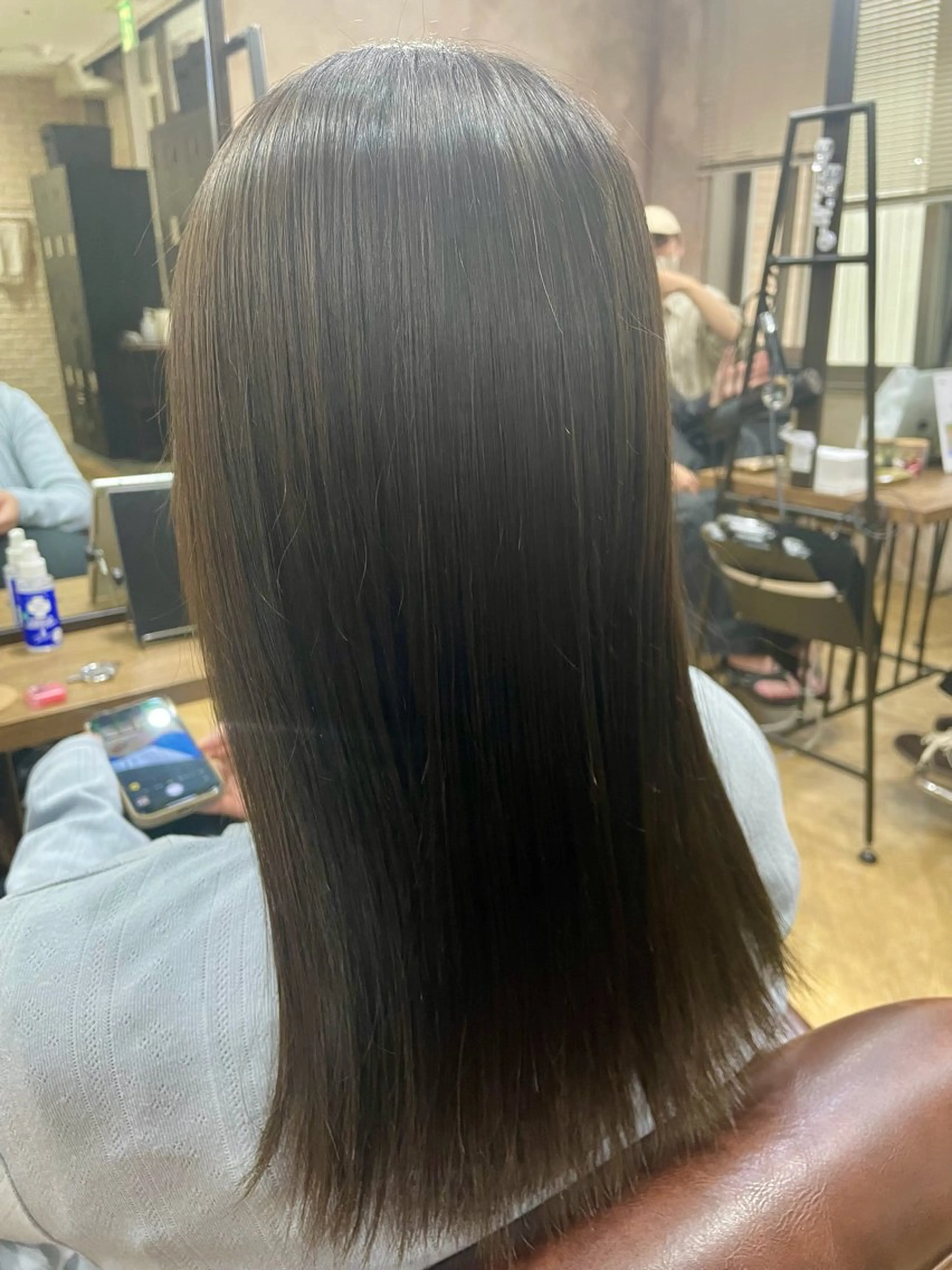 ロング 伸ばしかけ 縮毛矯正 カット 縮毛矯正 トリートメント 【髪質改善】 TAIGA🐯のヘアスタイル