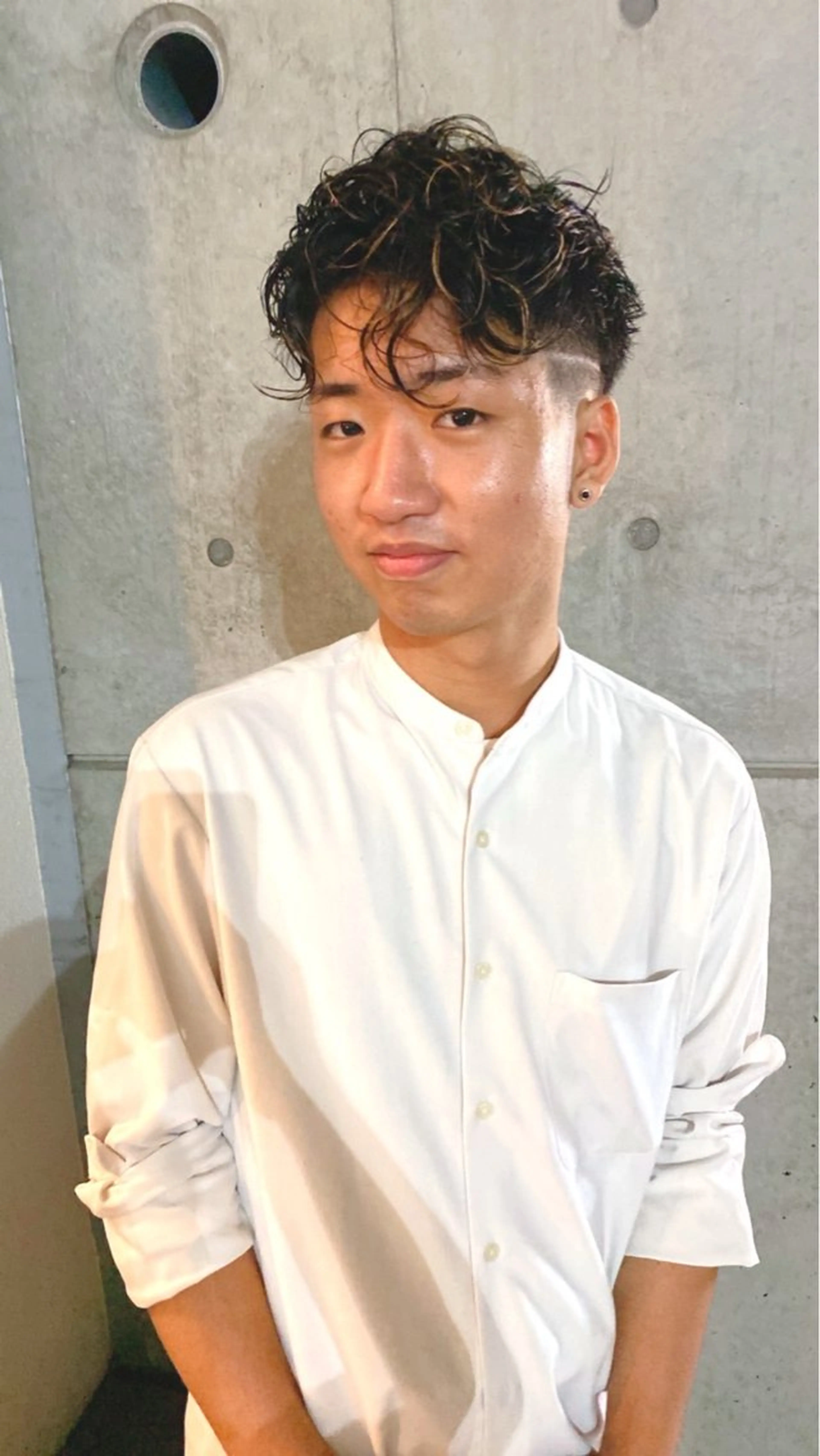 カラー 舩橋 壱誠のヘアスタイル