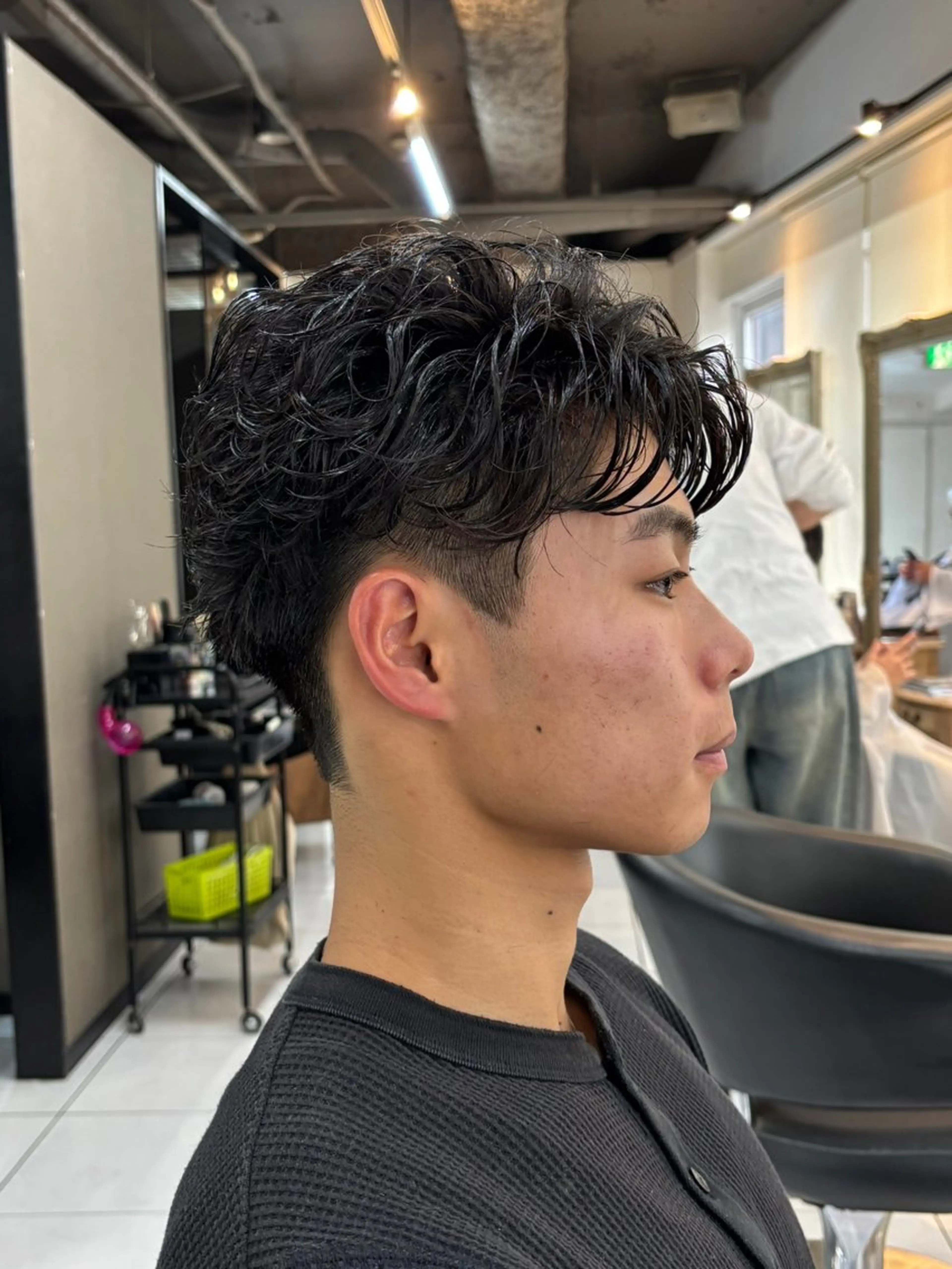 メンズ メンズパーマ カット パーマ 加川 隼人のヘアスタイル