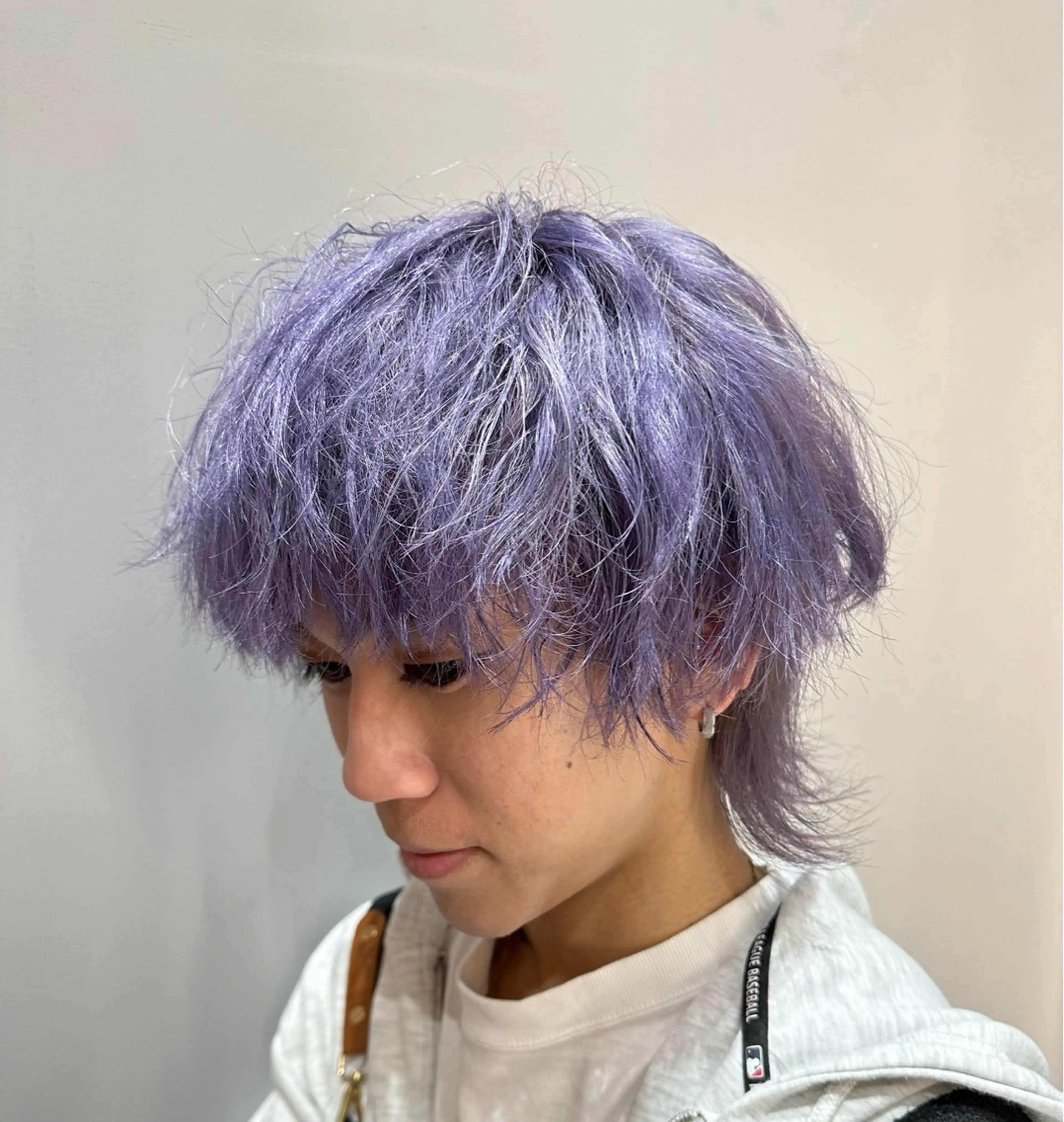 カラー ダブルカラー 橋本栄一朗 EARTH新都心のヘアスタイル