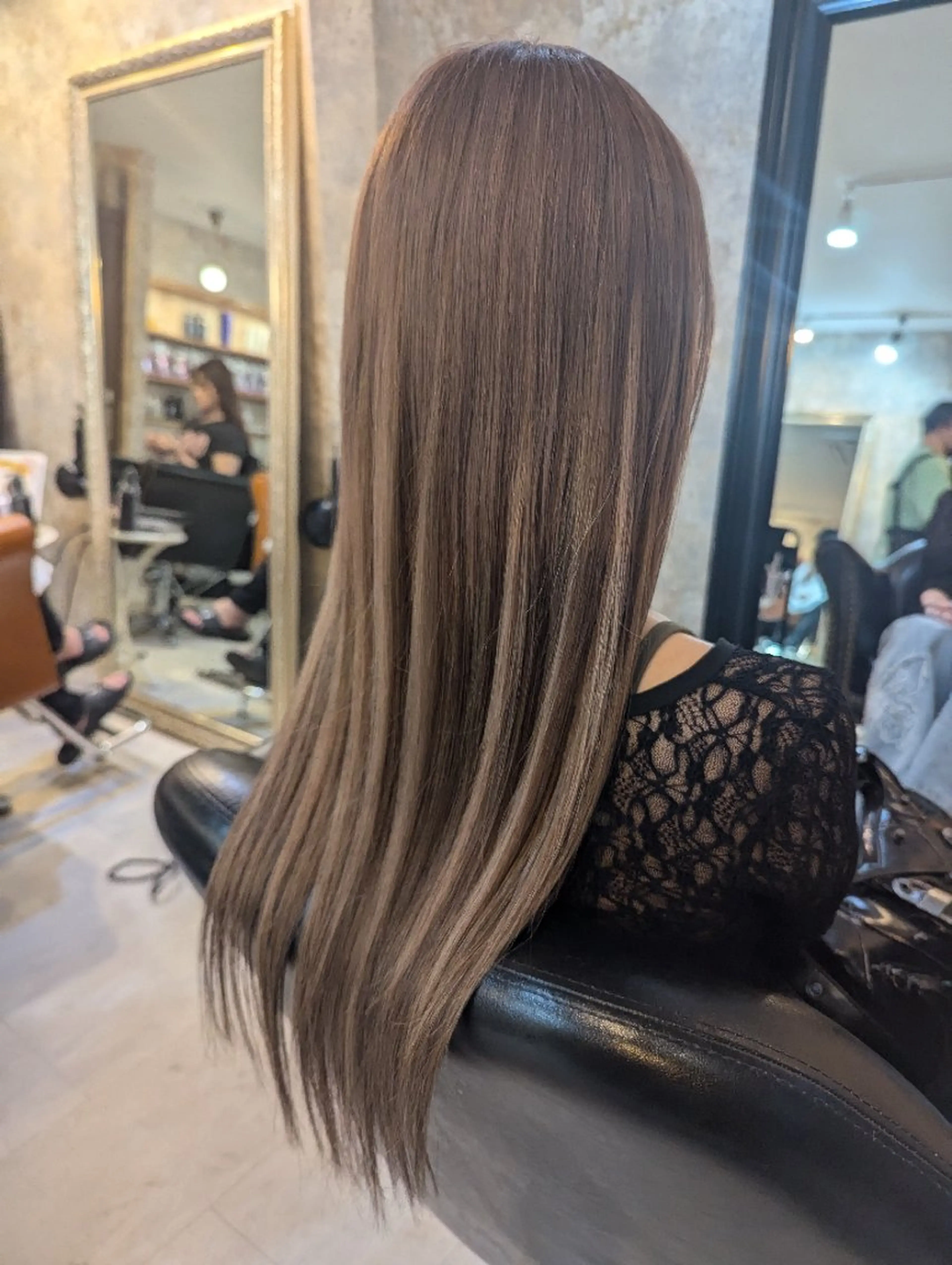 ロング プルエクステ エクステ エクステ Wakita Masakiのヘアスタイル