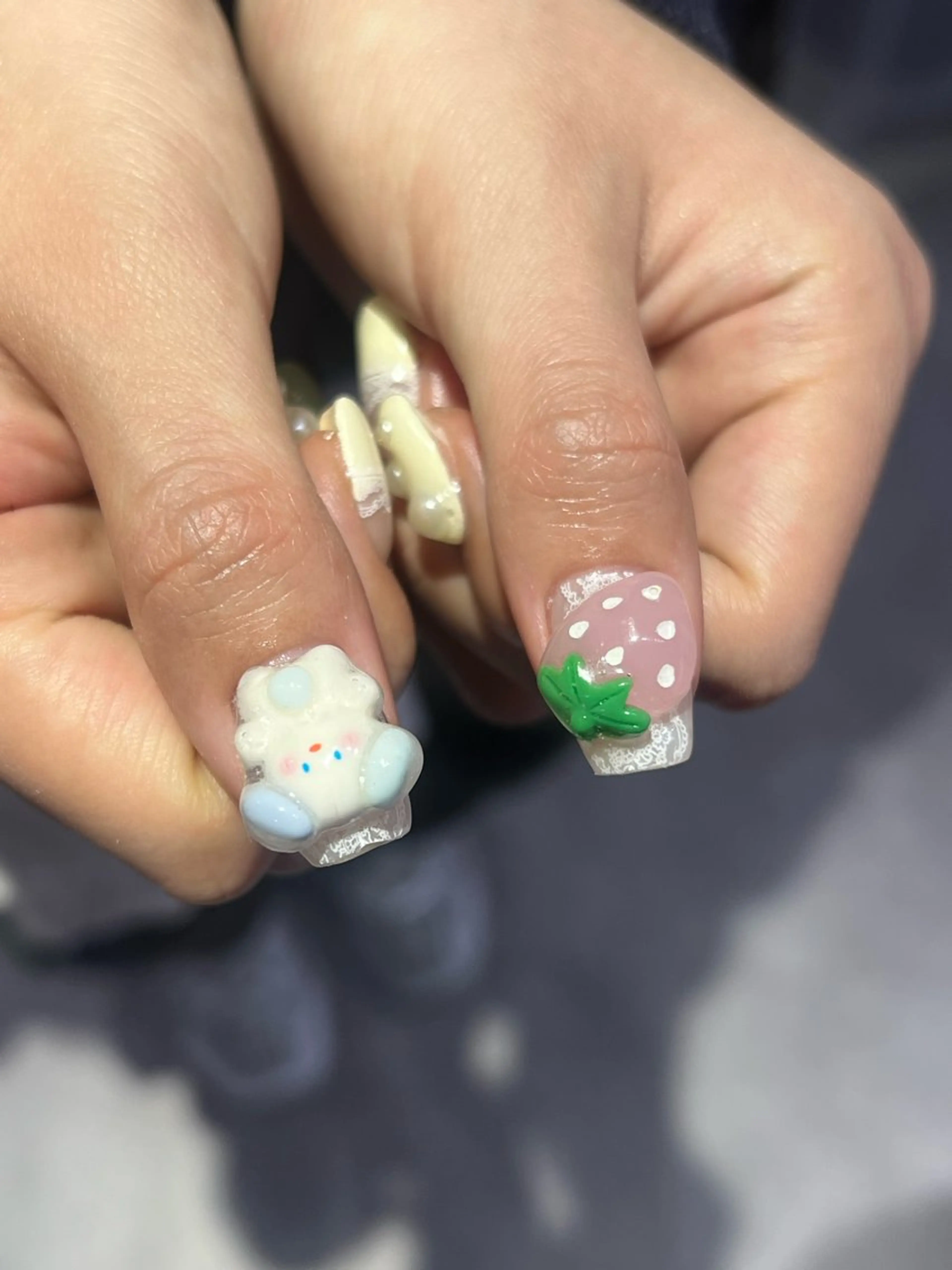 ネイル ハンドネイル Hata nail 🎀個性派ニュアンスのネイルデザイン