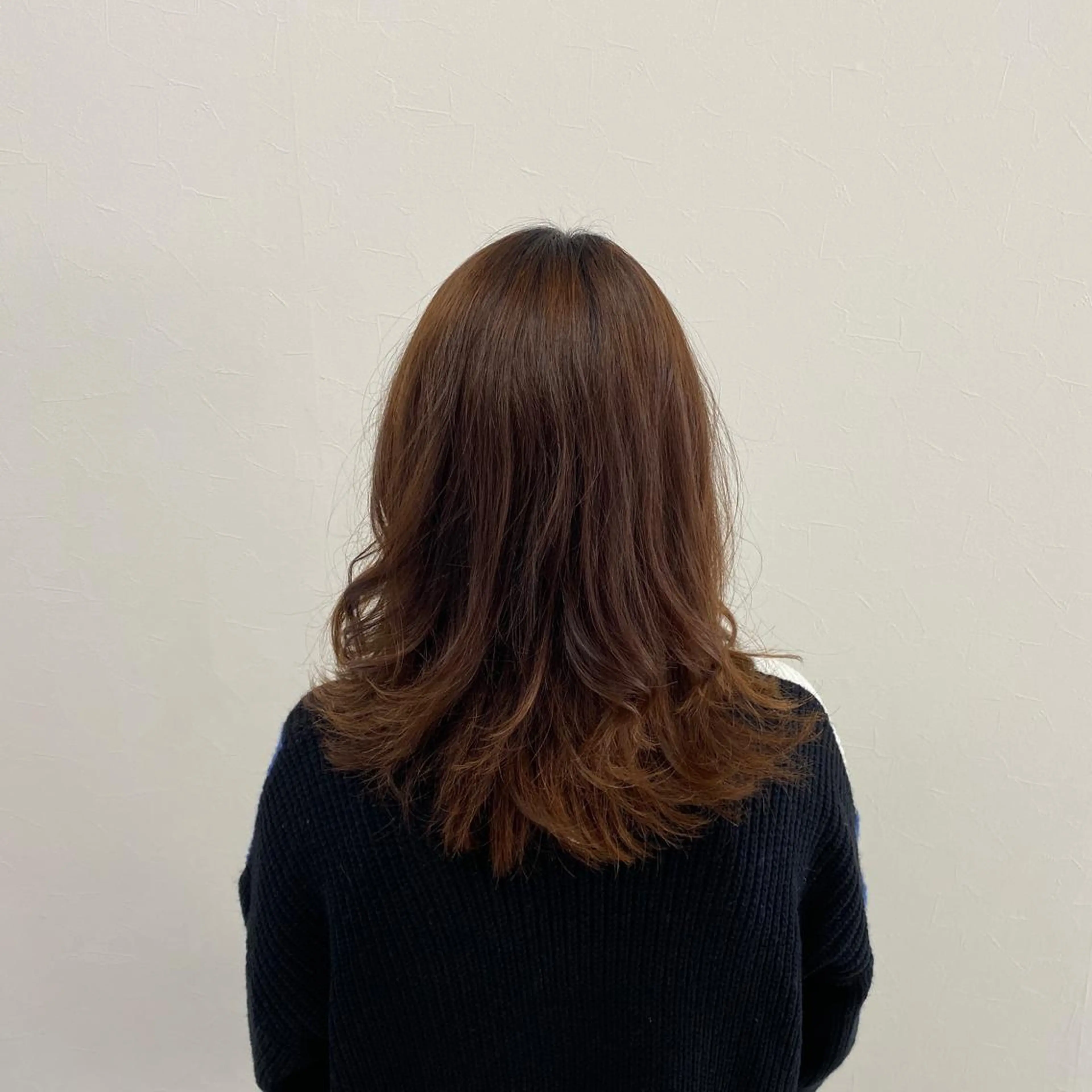 ロング レイヤーカット カット ヘアカラー トリートメント KAITOH ATSUSHIのヘアスタイル