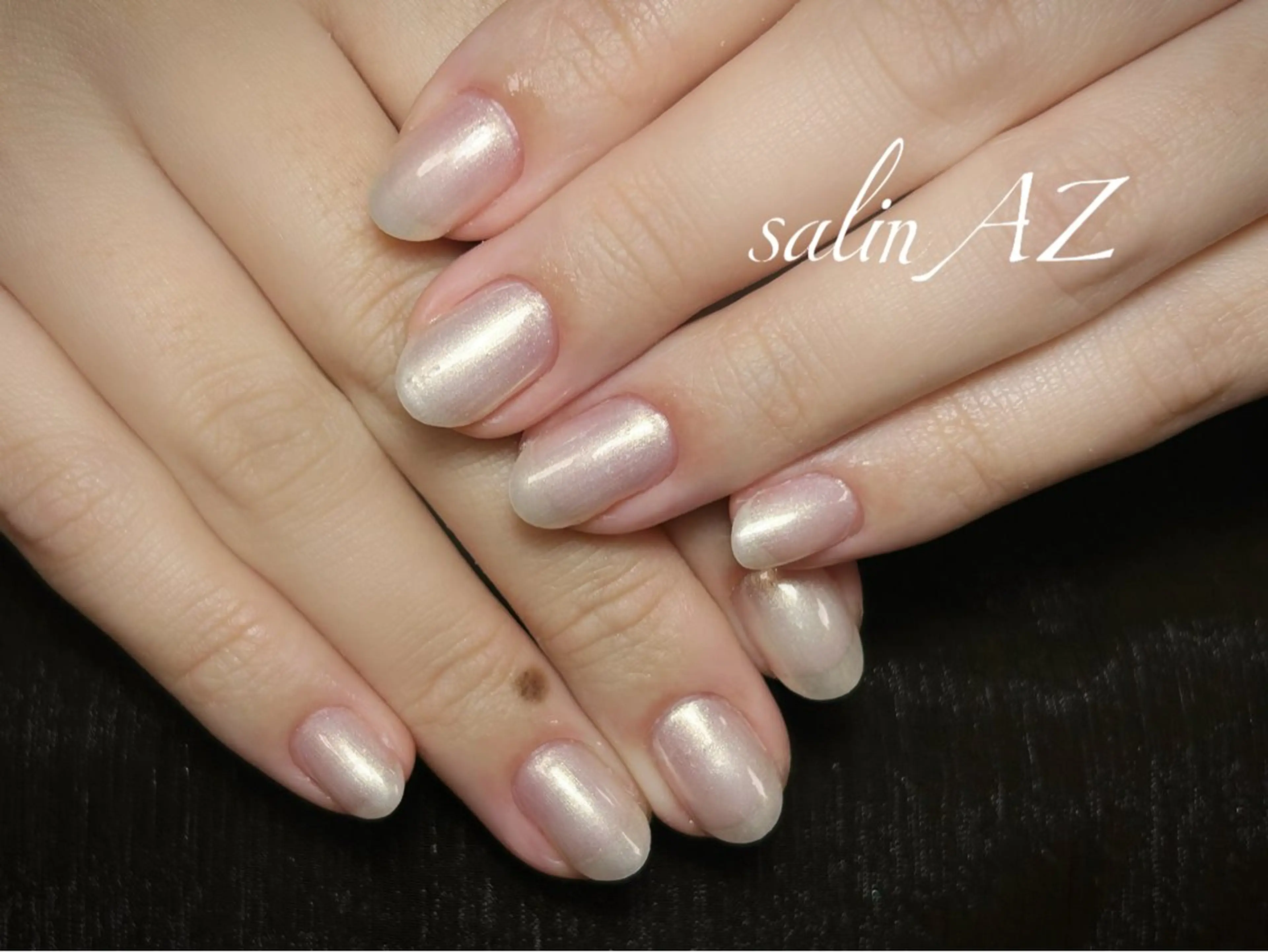 ネイル アートネイル フットネイル フレンチネイル マグネットネイル 持ち込み ハンドネイル salonAZ Miaのネイルデザイン