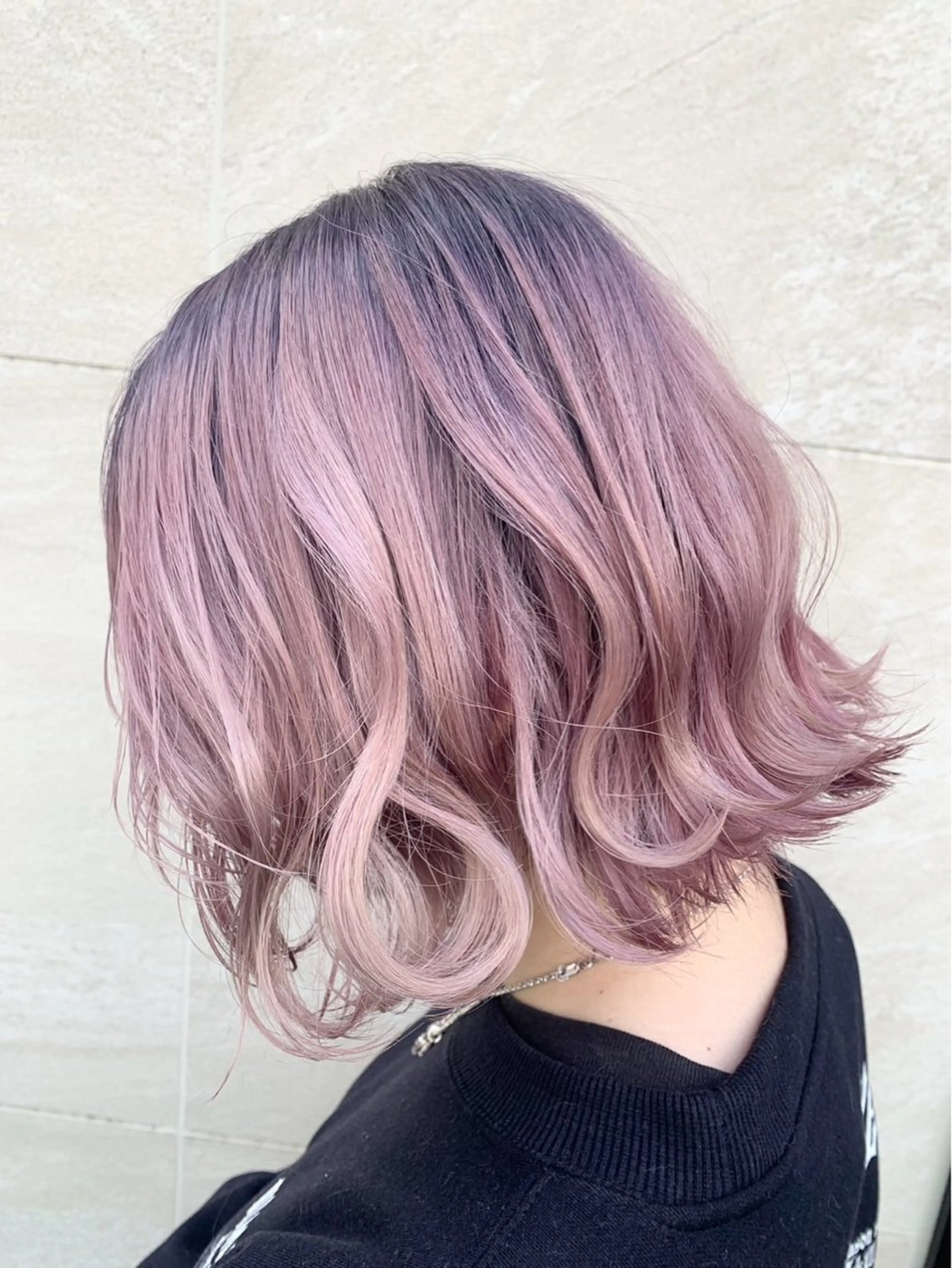 ミディアム 松岡 恭弘のヘアスタイル