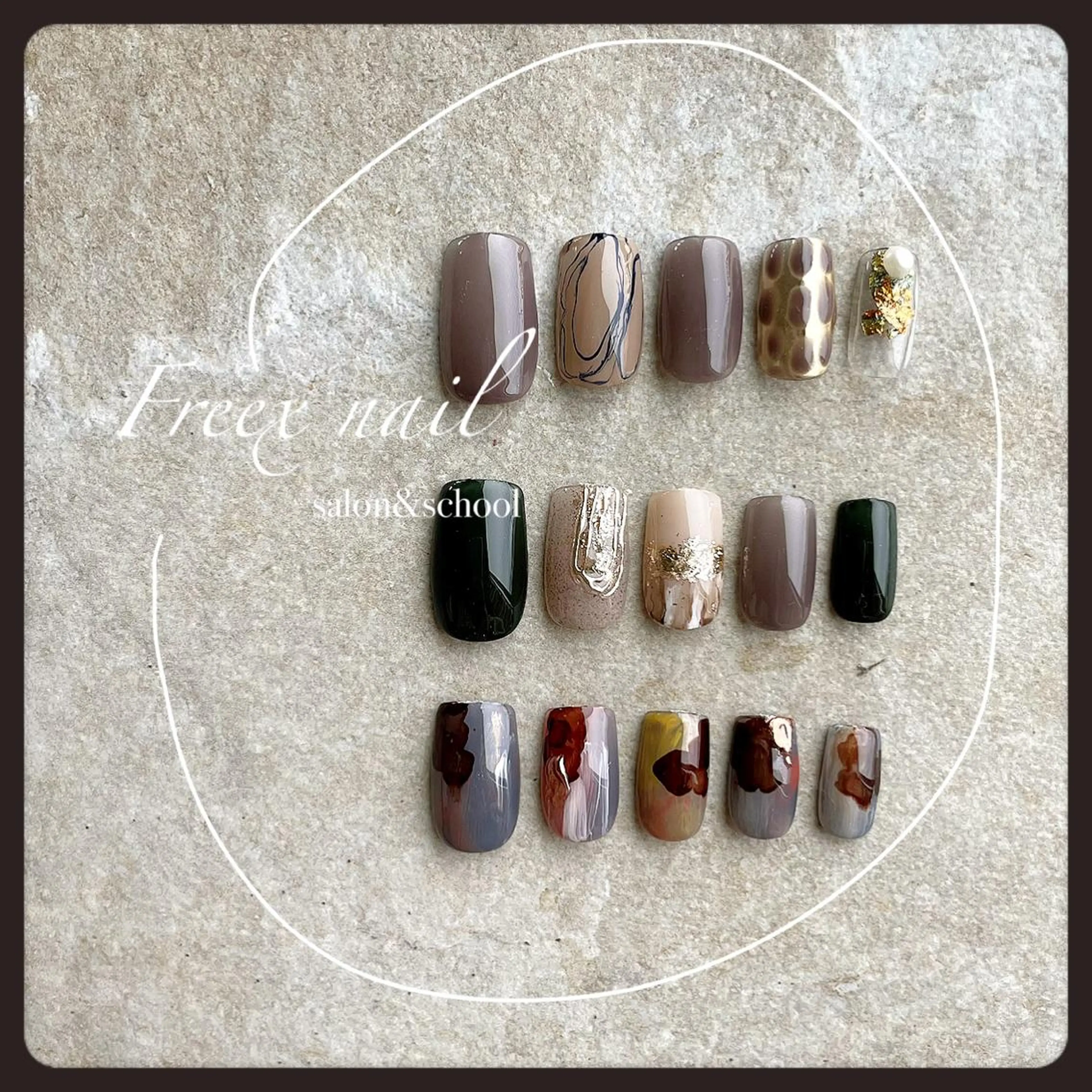 ネイル ハンドネイル ハンドケア freex nail /ニュアンス/個性派のネイルデザイン