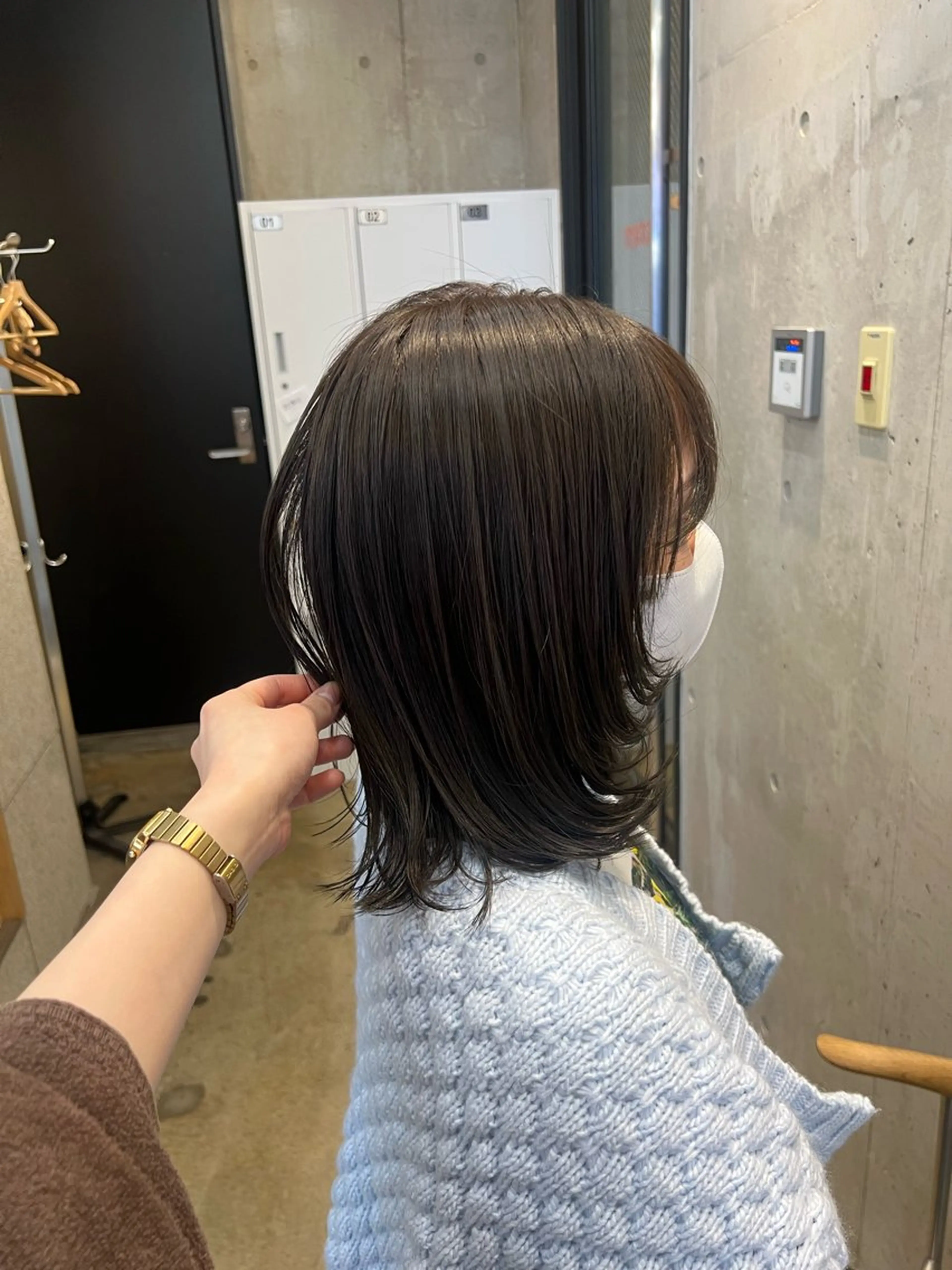 ミディアム ヘアカラー トリートメント honen RUKAのヘアスタイル