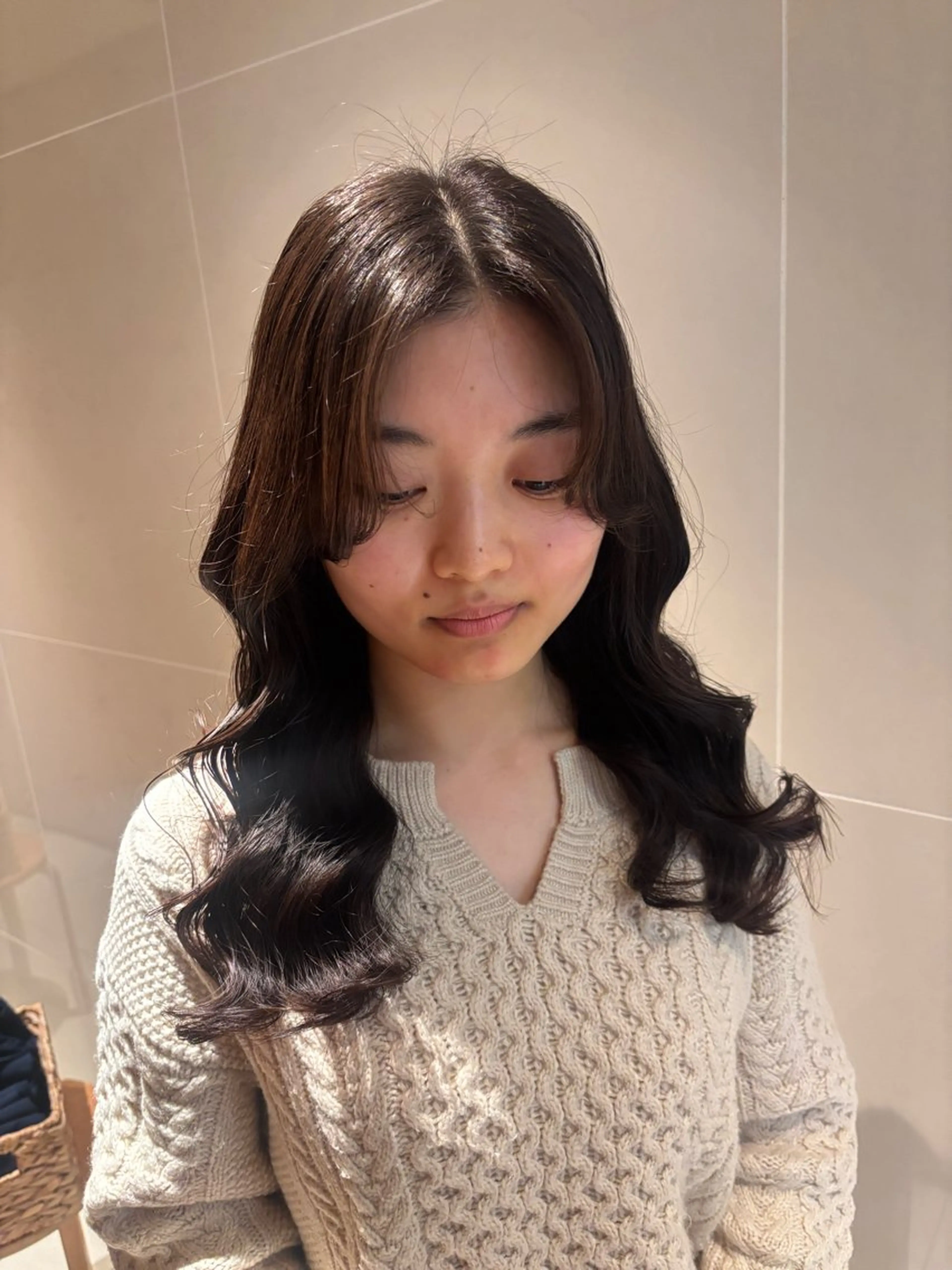 パーマ パーマ 韓国風パーマ/ オリーブ🇰🇷あゆのヘアスタイル