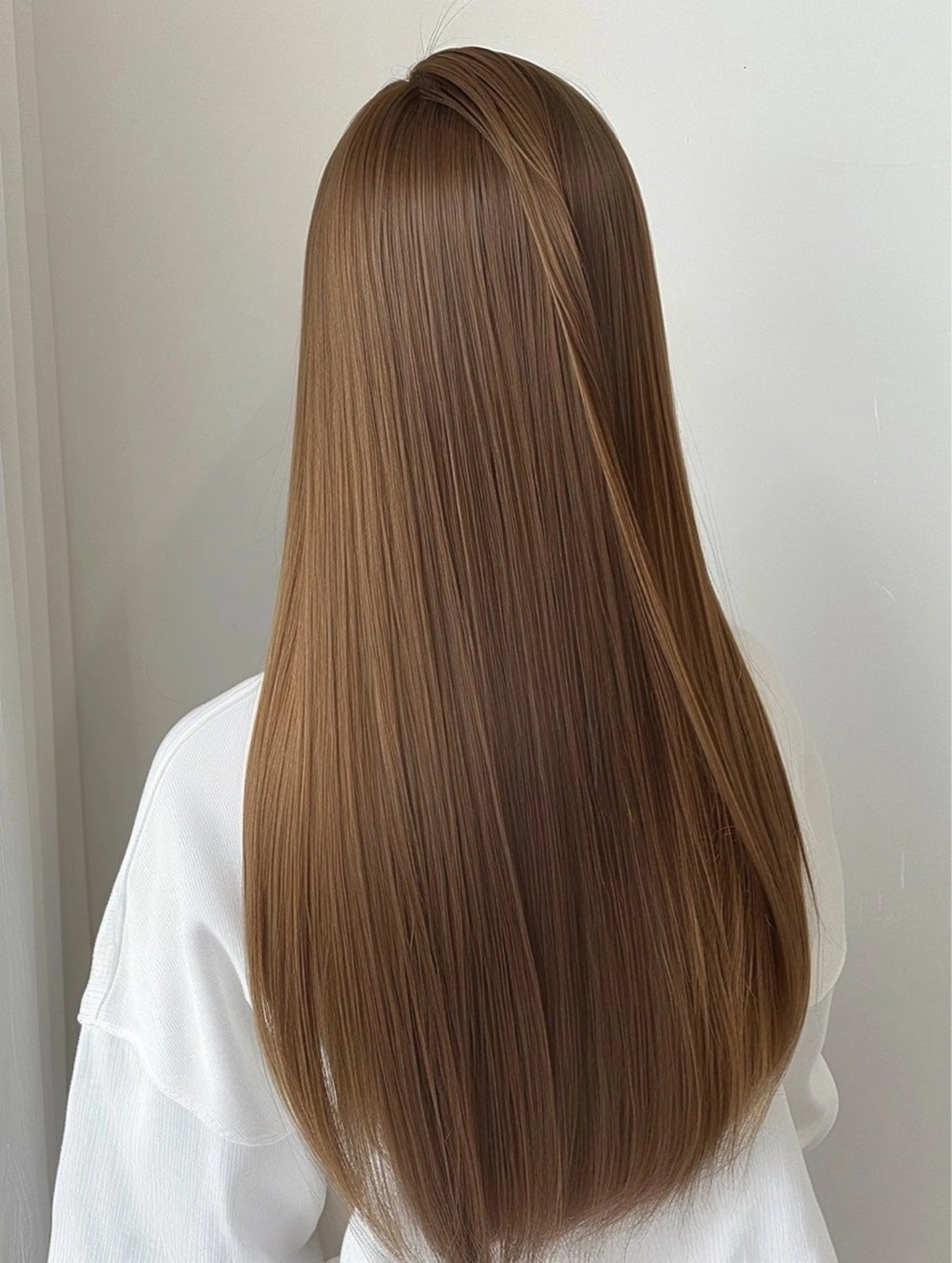 ロング 縮毛矯正 トリートメント 似合わせ/ブリーチ カラー.岡田友仁のヘアスタイル