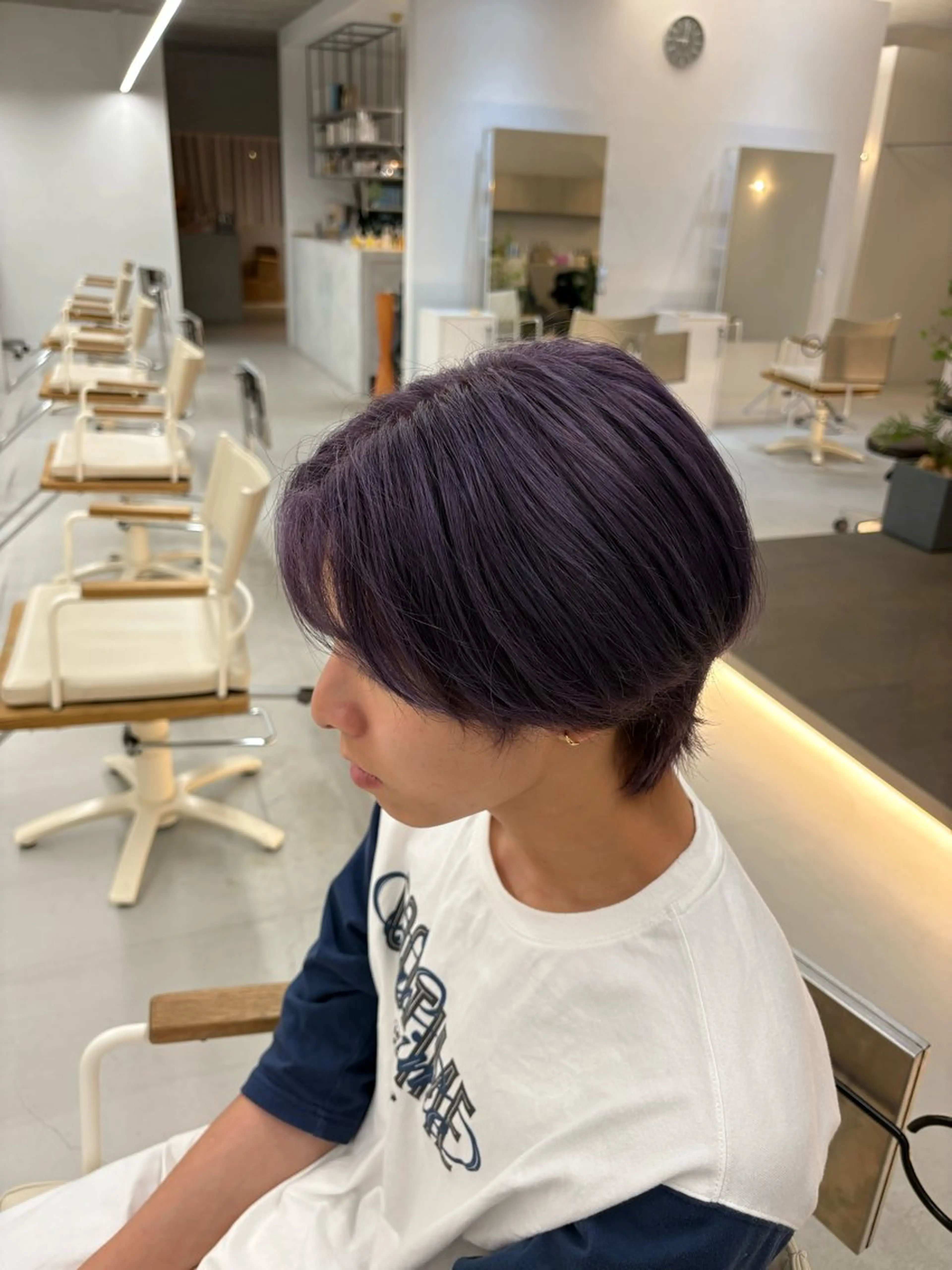 カラー ヘアカラー トリートメント 透明感/艶髪カラー/ 韓国/rinaのヘアスタイル