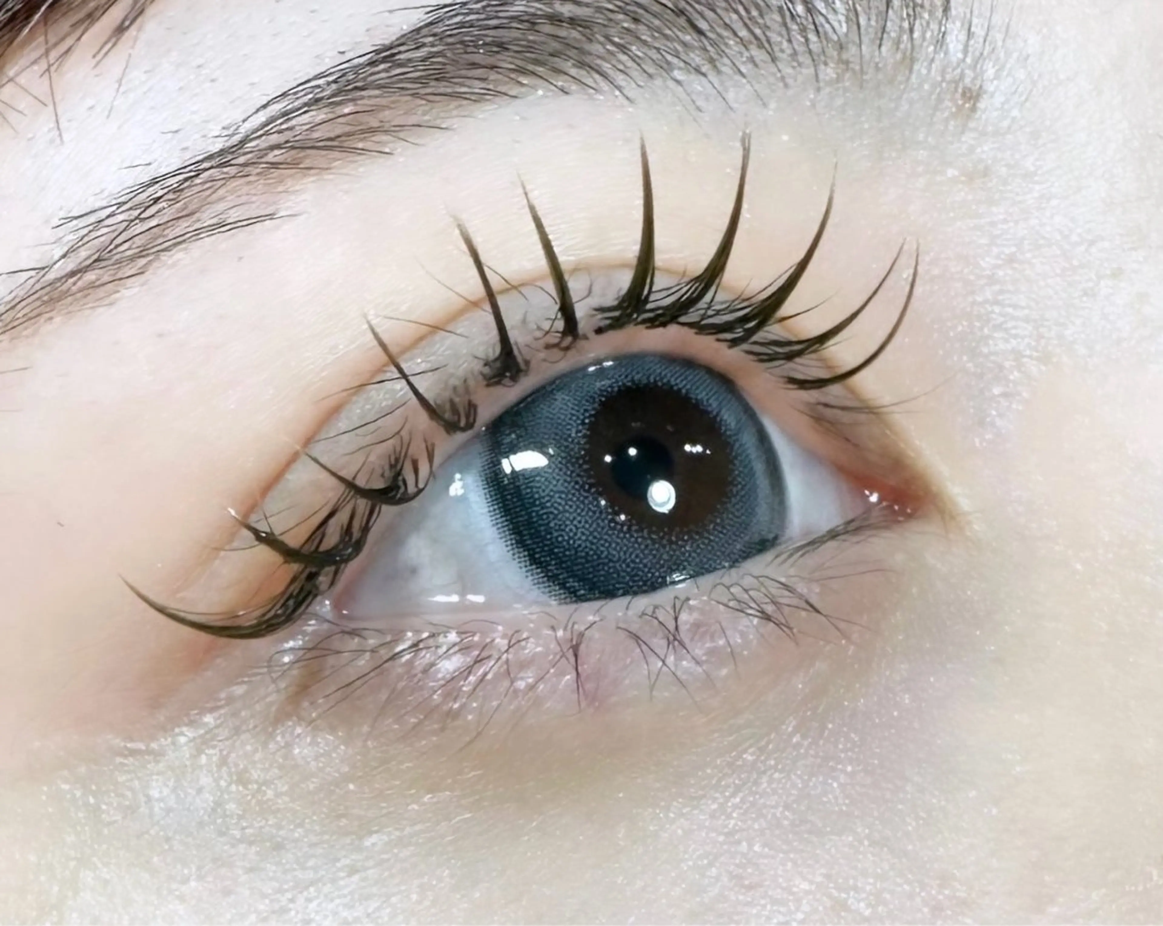 マツエク・マツパ カラーマツエク フラットラッシュ 川畑🌻 アンジェリカ錦糸町のマツエク・マツパデザイン