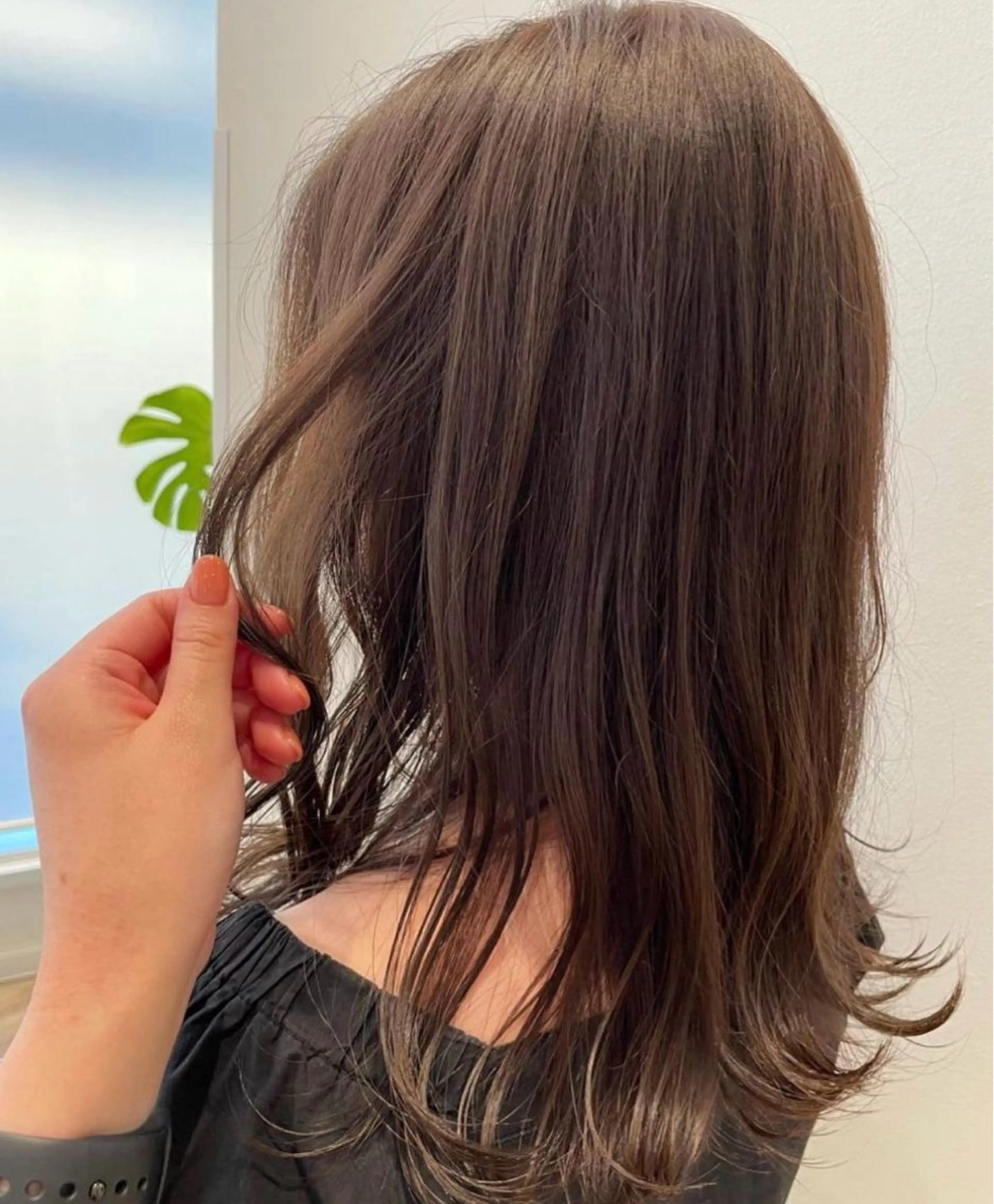 セミロング K-two谷町❄️ hinaのヘアスタイル