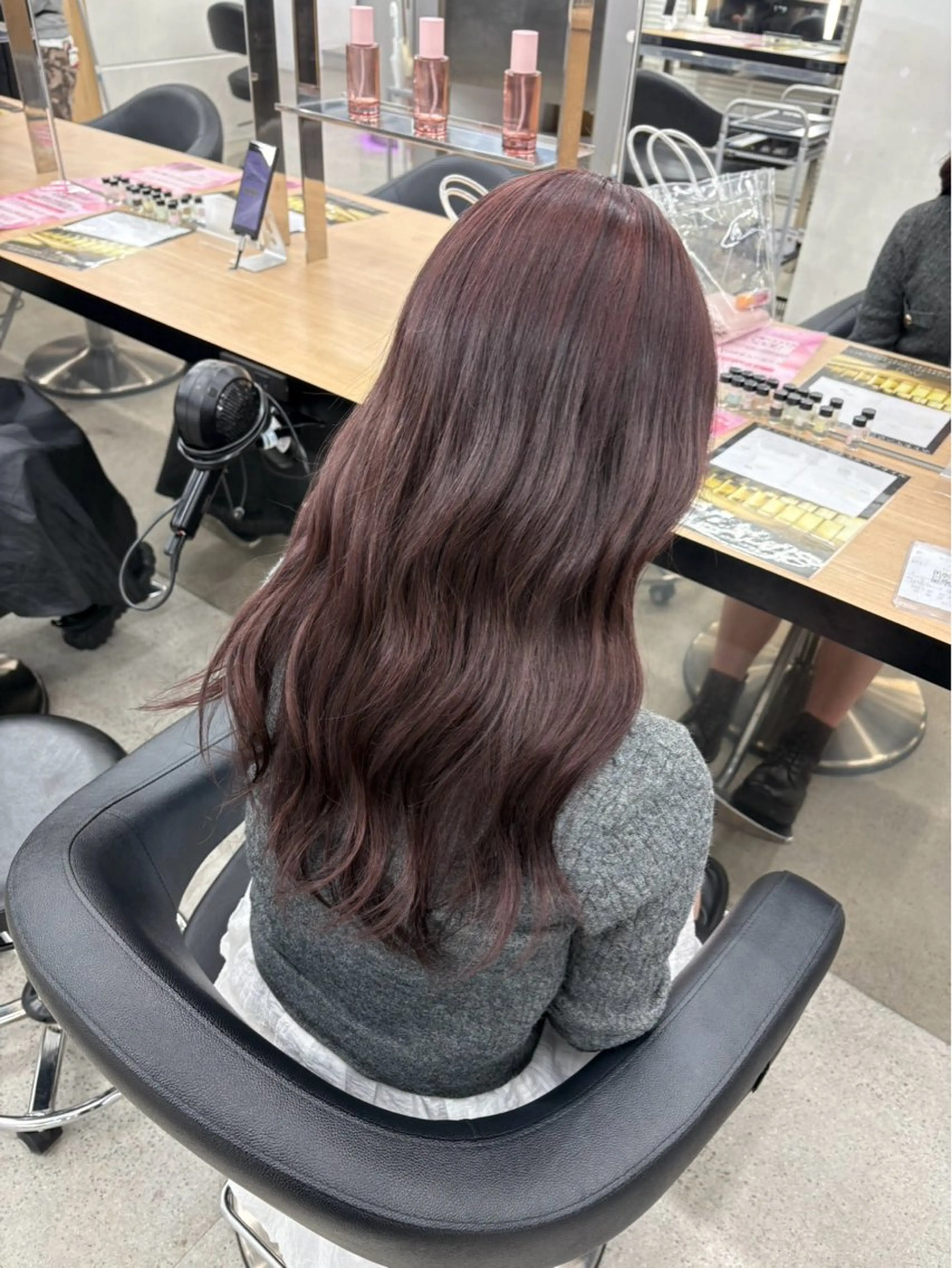 ロング ピンクラベンダー ヘアカラー miku/ラベンダー 透明感カラー🪻❤︎のヘアスタイル