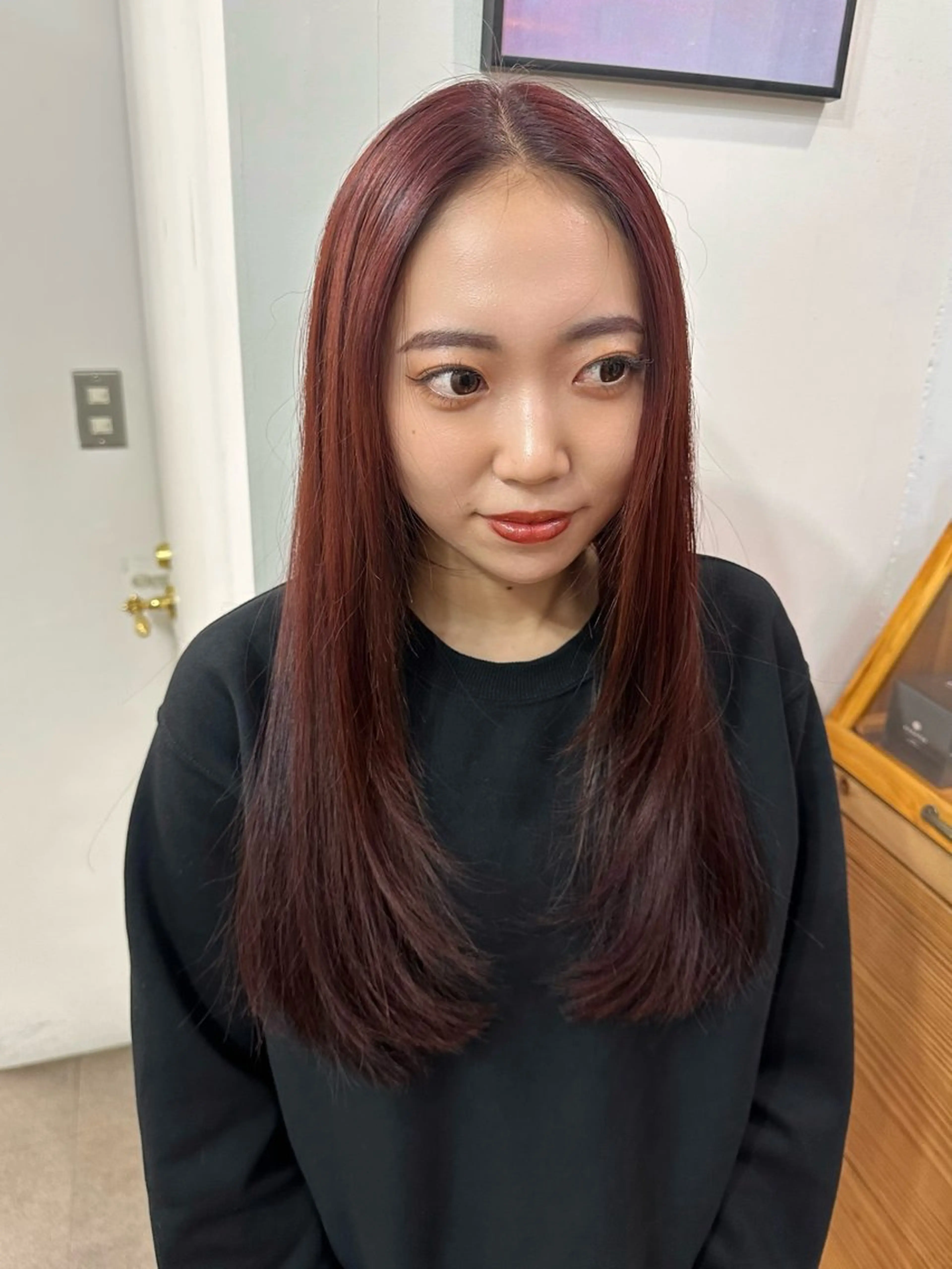 ロング カラー 🪭risa 暖色/レイヤー🪭のヘアスタイル