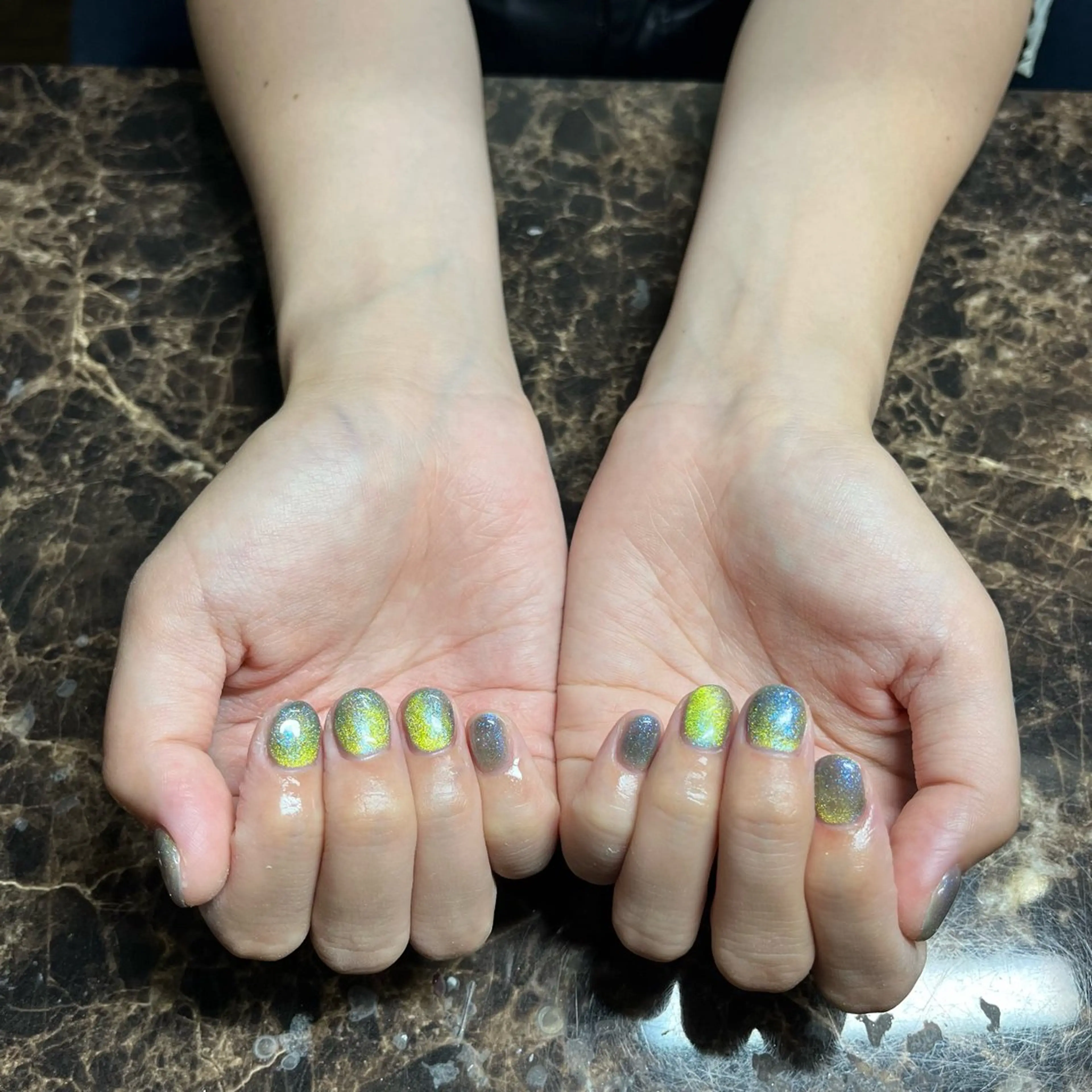 ネイル ハンドネイル IROHA nail Ami🐊🎀のネイルデザイン