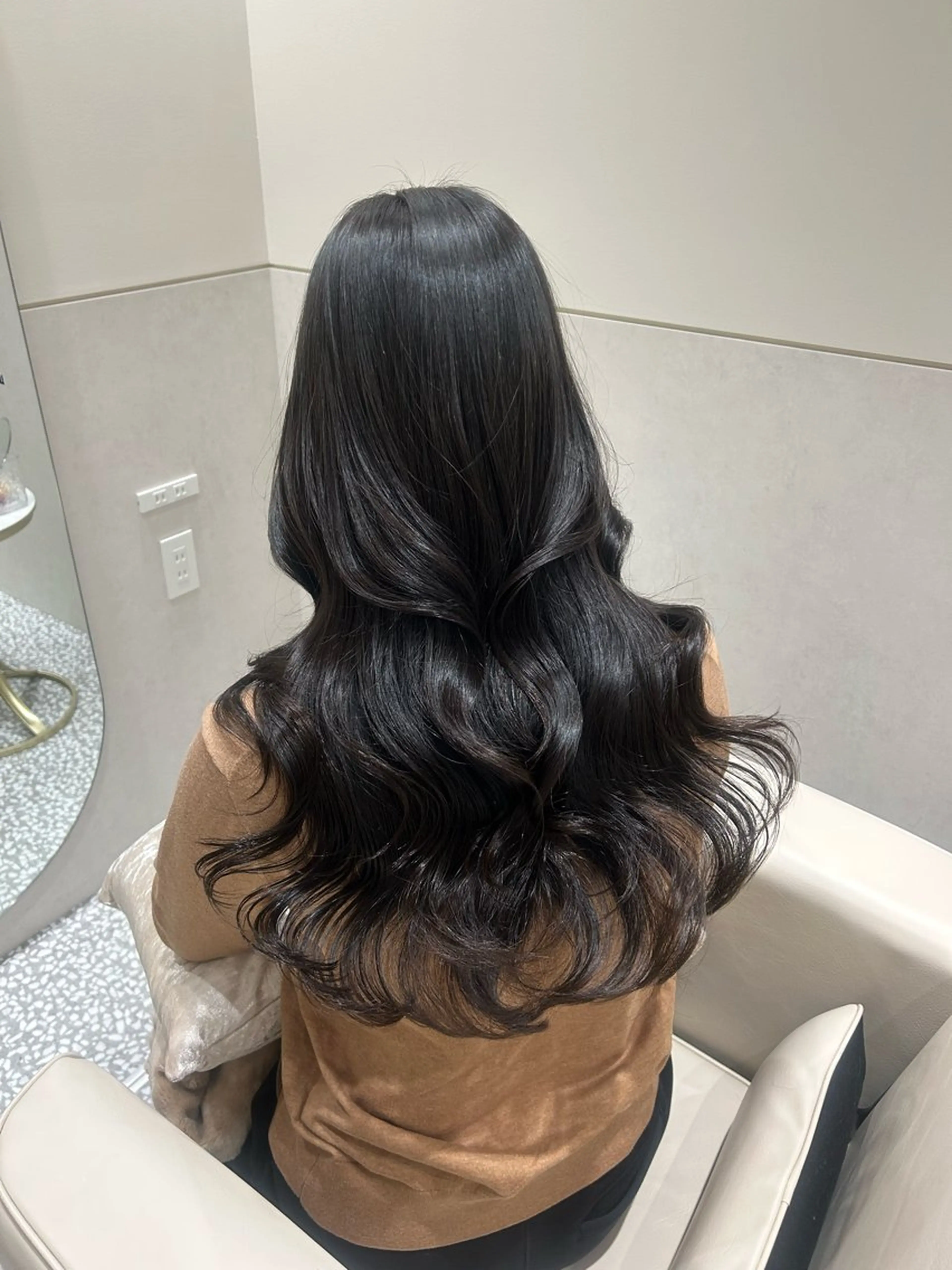 ロング カラー カット ヘアカラー トリートメント 🩷韓国ヘア/ヨシン モリ🩷Maikaのヘアスタイル