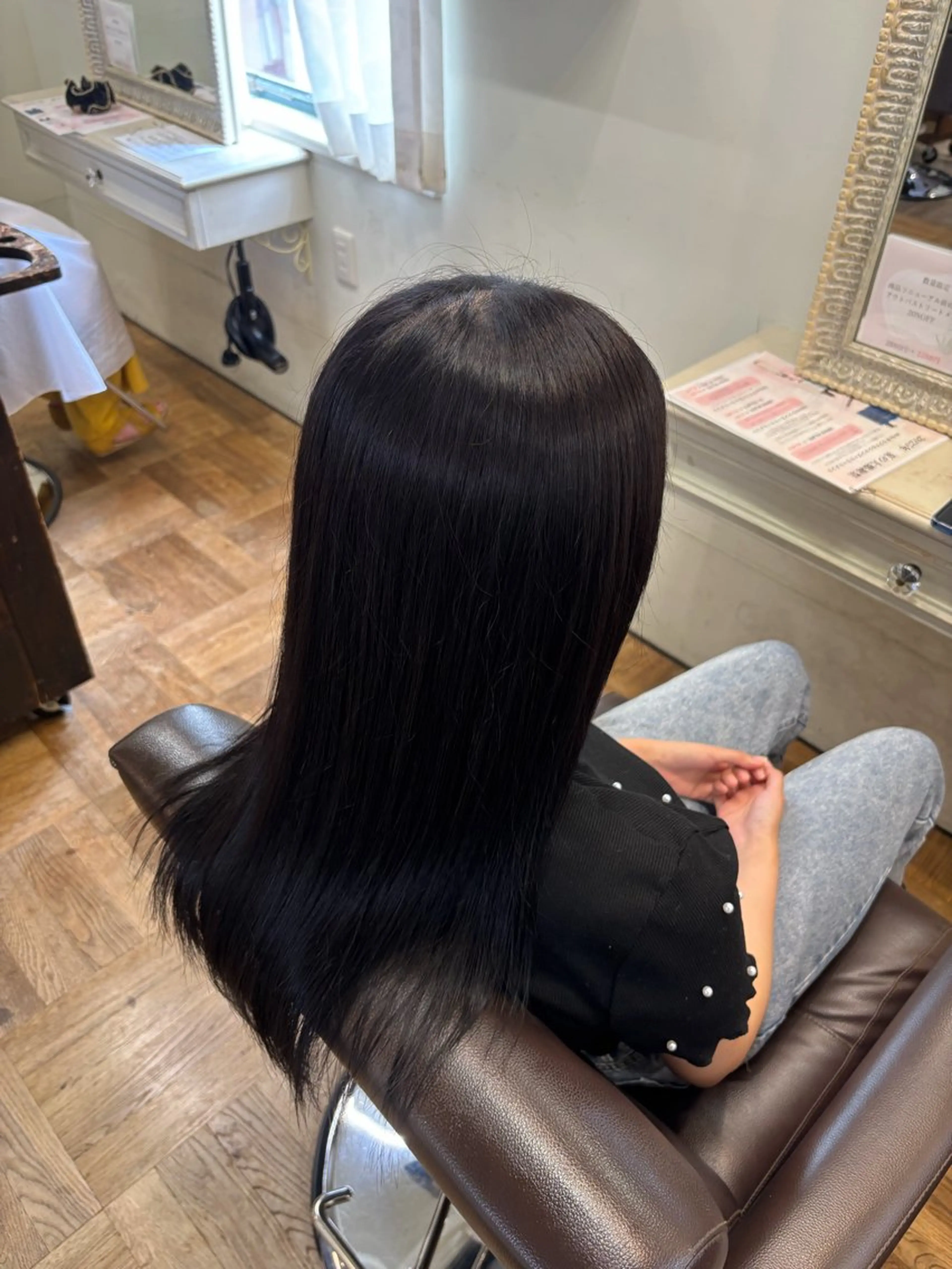 ロング 古川 心のヘアスタイル