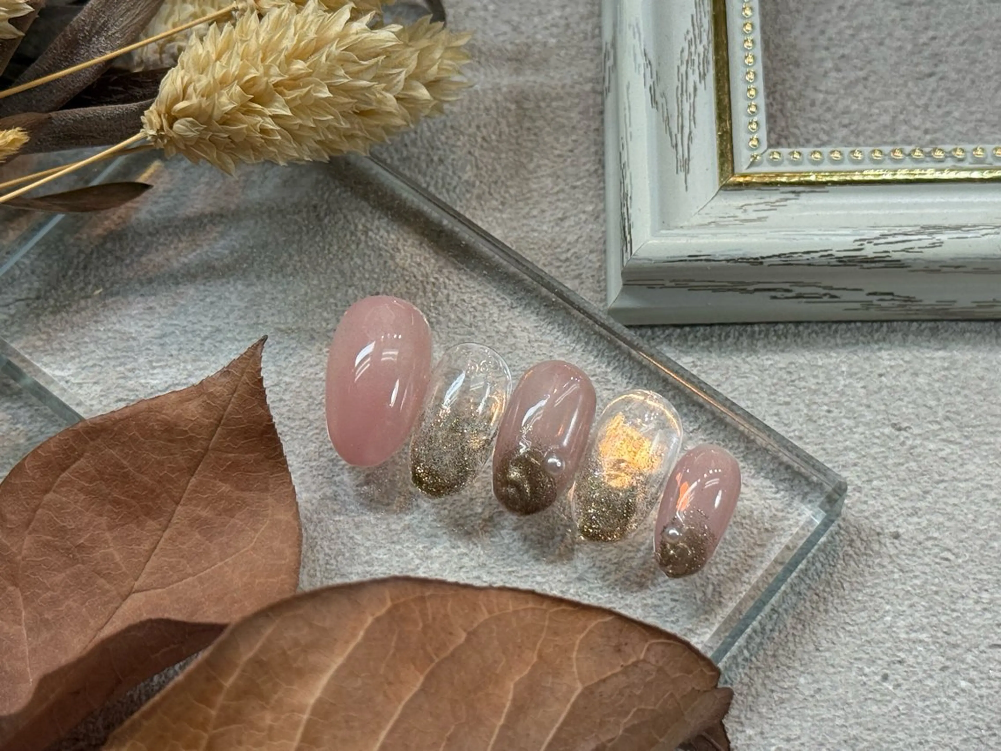 ネイル 小野里 七海のネイルデザイン