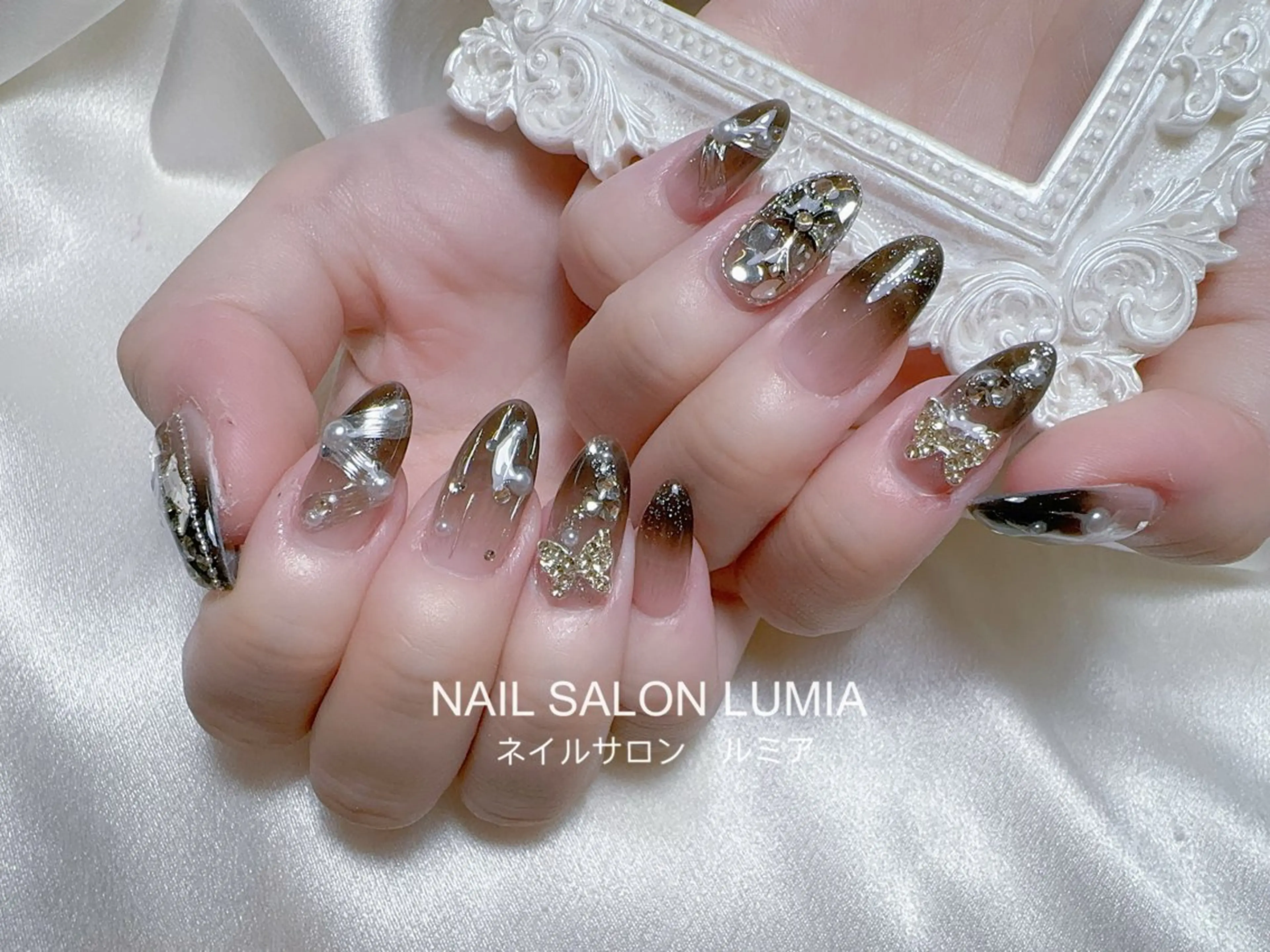 ネイル ハンドネイル ネイルサロン ルミア Lumia 店長のネイルデザイン