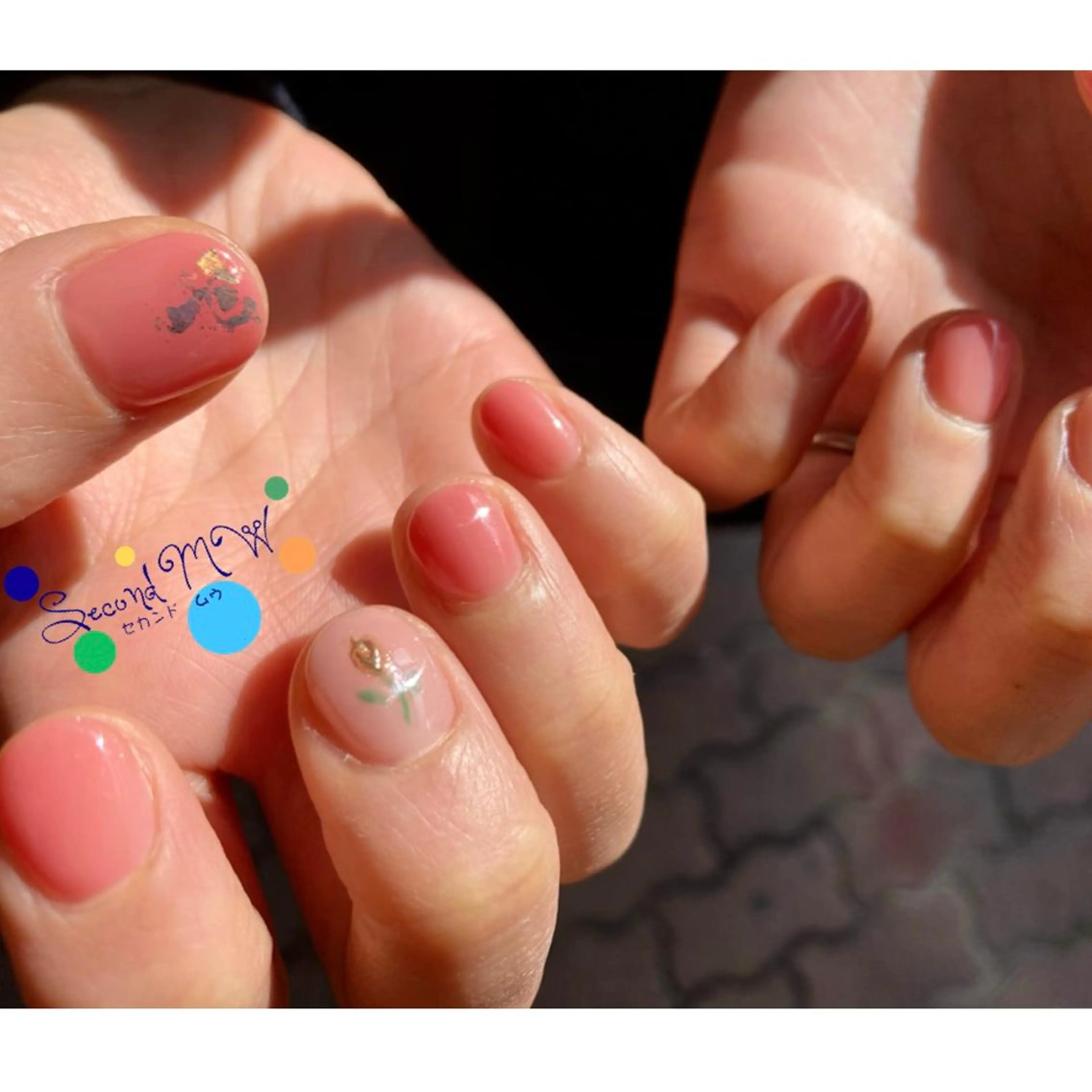 ネイル SecondMW _nail 　川連のネイルデザイン