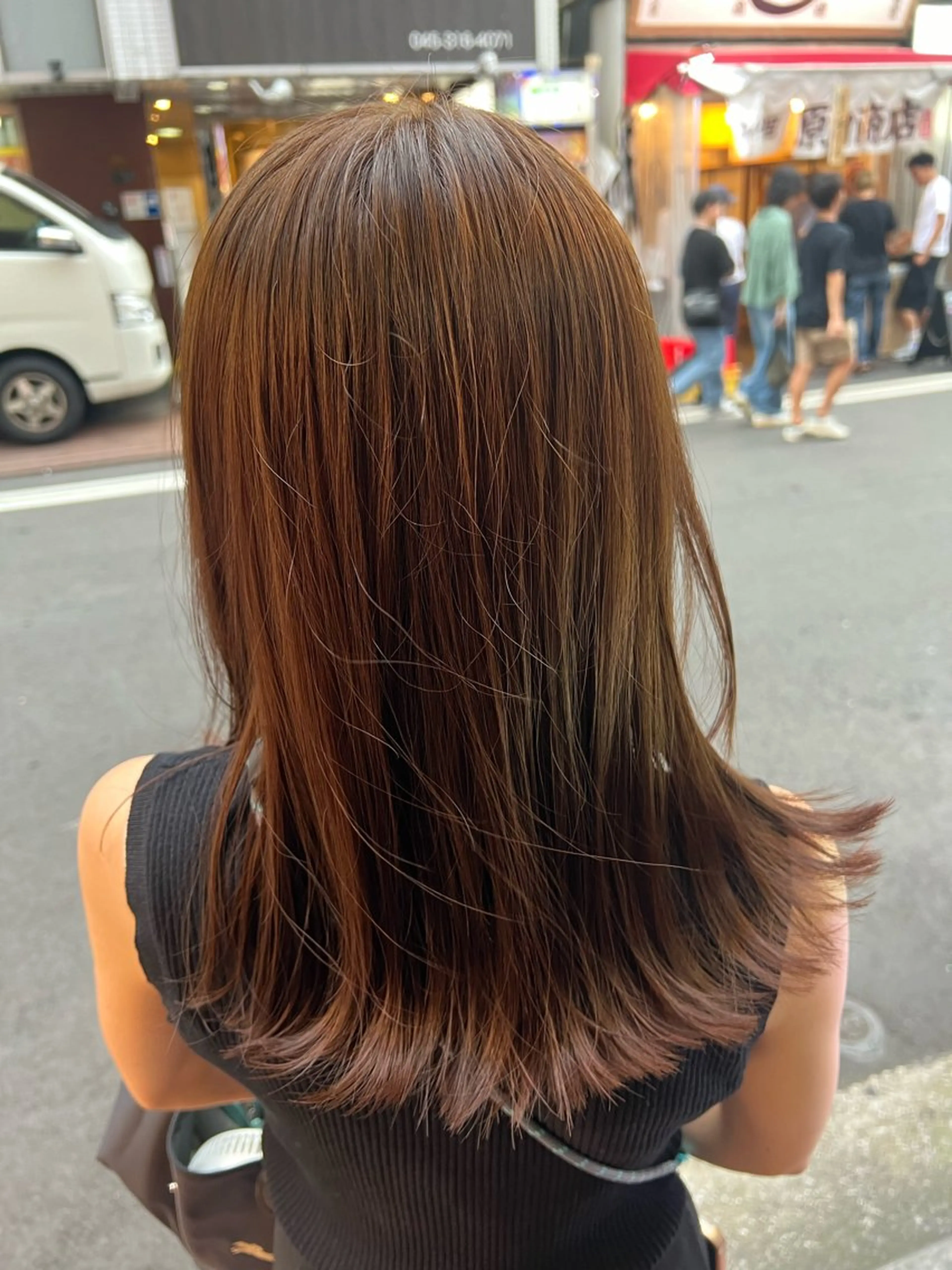 カラー 横浜/カラーモデル ✩💚りんか💚✩のヘアスタイル