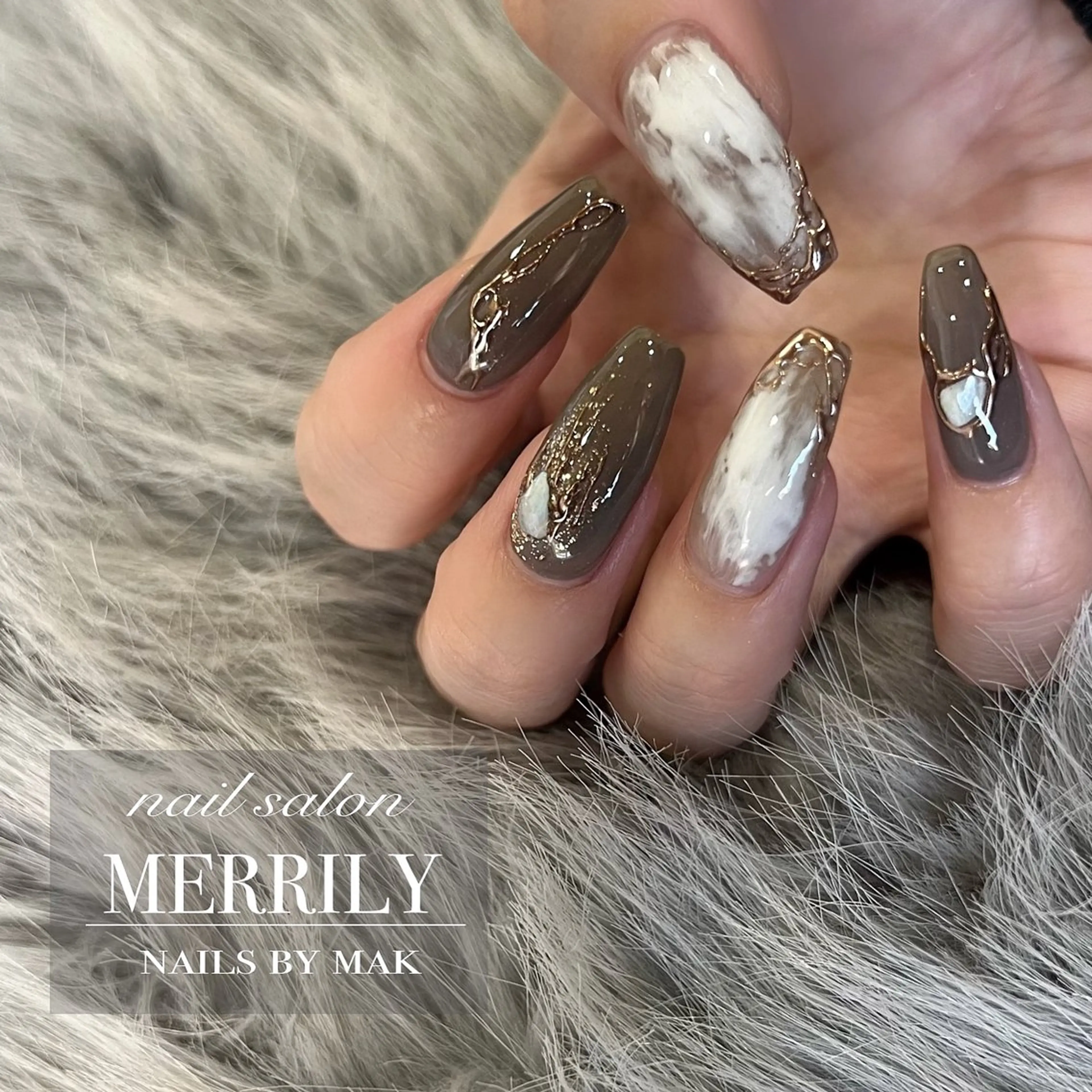 ネイル ニュアンスネイル ハンドネイル salon de Cheliのネイルデザイン